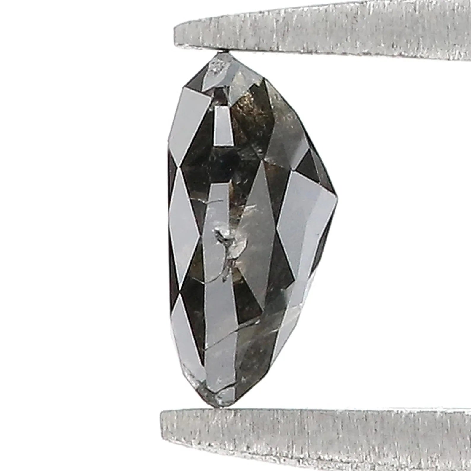 0.85 CT Natural Loose Heart Shape Diamond Salt And Paper Heart Cut Diamond 6.40 MM Natural Loose Diamond Heart Shape Rose Cut Diamond QN7701