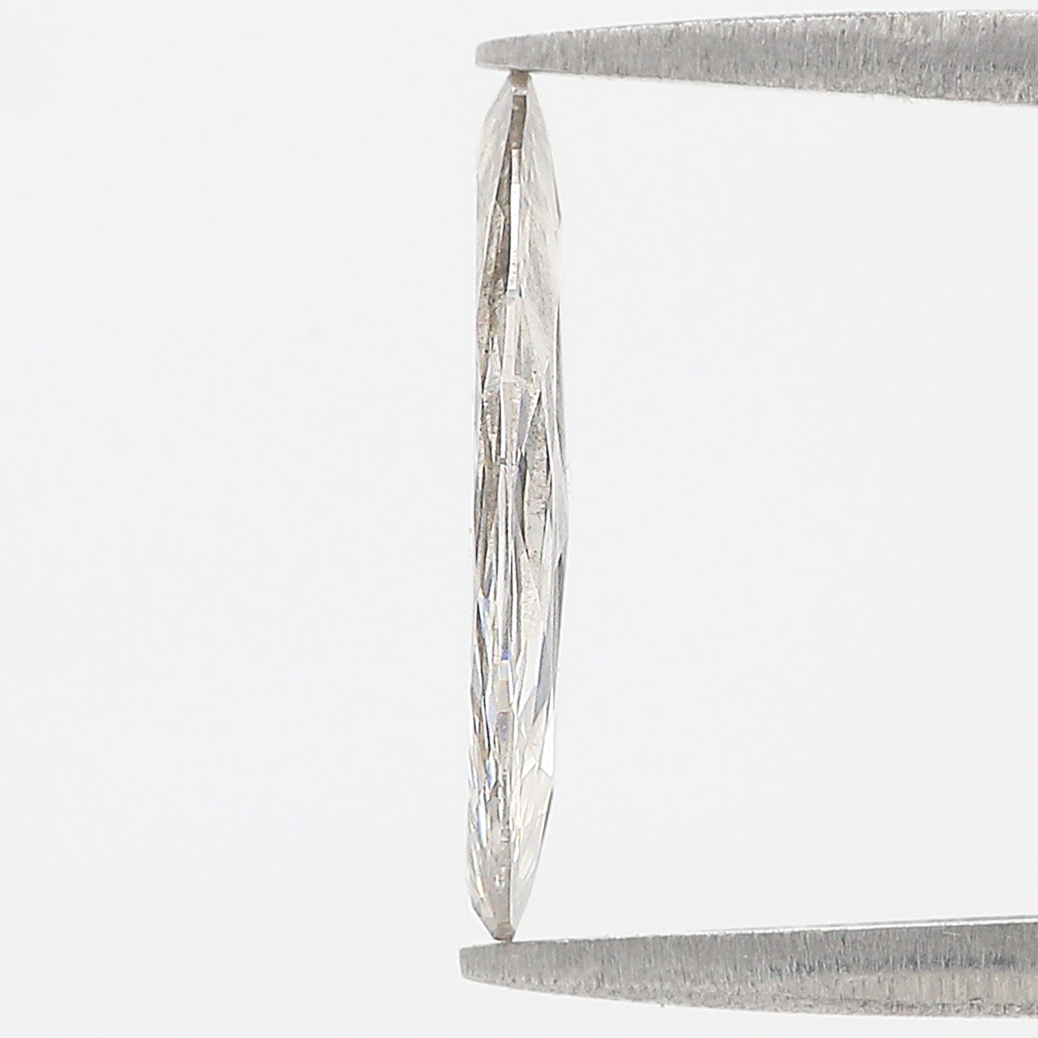 1.87 CT Marquise Rose Cut Salt And Pepper Lab Grown 14.60 MM Loose Diamond CVD Fancy Black Grey Color Lab Created Antique Cut Diamonds L3569