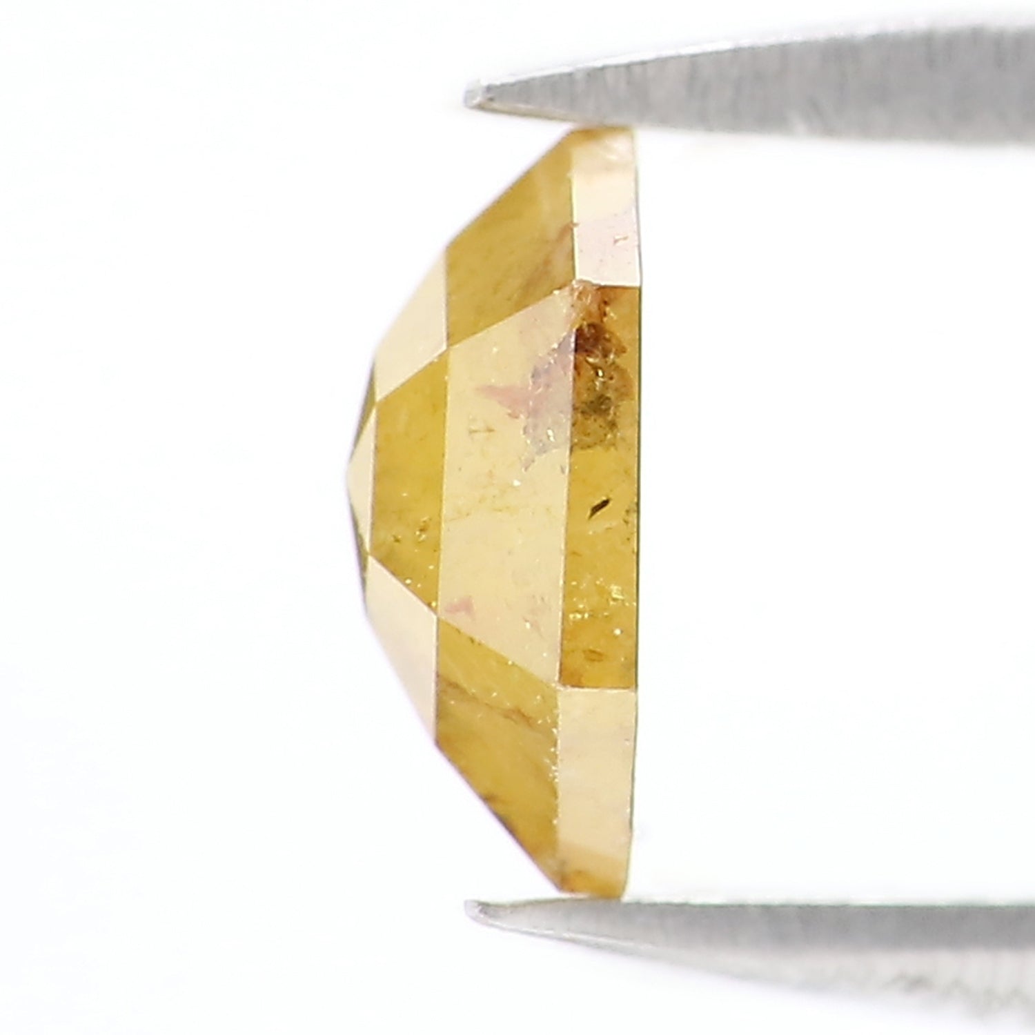 0.64 CT Natural Loose Hexagon Diamond Yellow Color Diamond Natural Loose Diamond 5.50 MM Hexagon Cut Diamond Hexagon Shape Diamond KQ1278