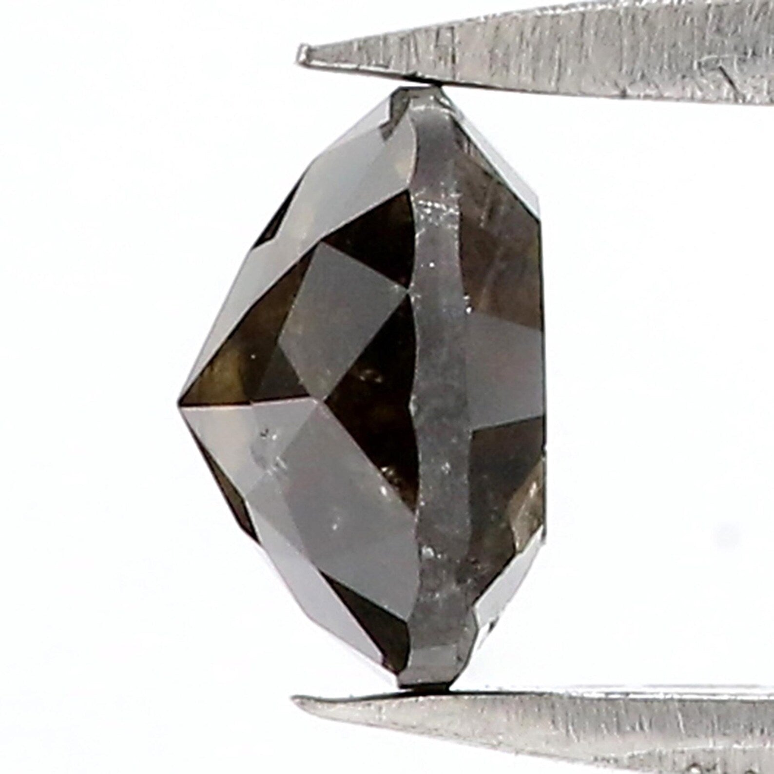 0.95 CT Natural Loose Round Rose Cut Diamond Black Color Round Shape Diamond 5.85 MM Natural Loose Black Color Round Rose Cut Diamond NQ345