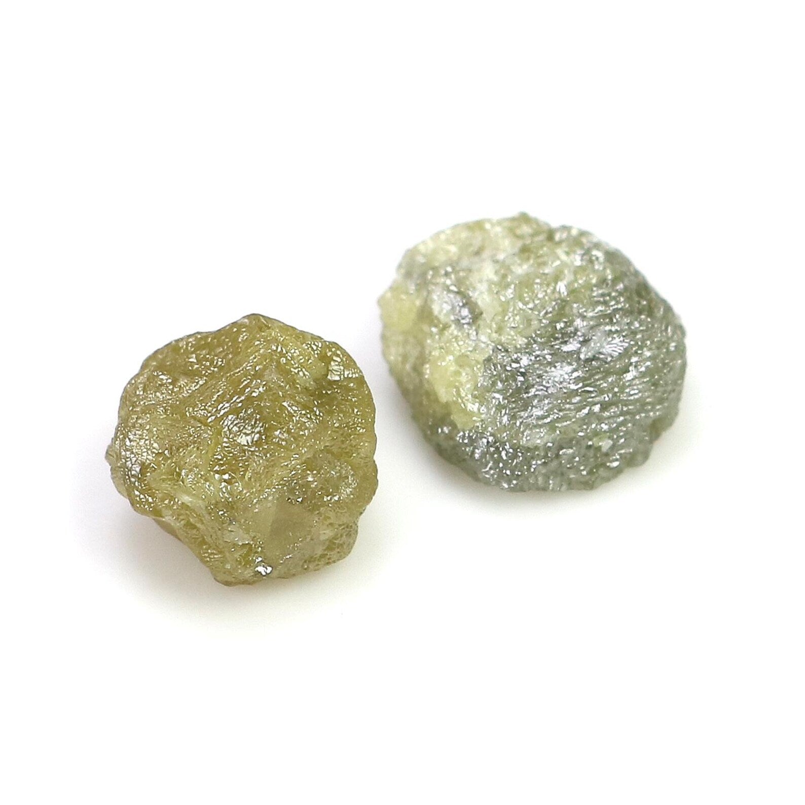 4.52 CT Natural Loose Rough Shape Diamond Yellow Color Rough Uncut Diamond 8.50 MM Natural Grey Diamond Rough Irregular Cut Diamond NQ2583