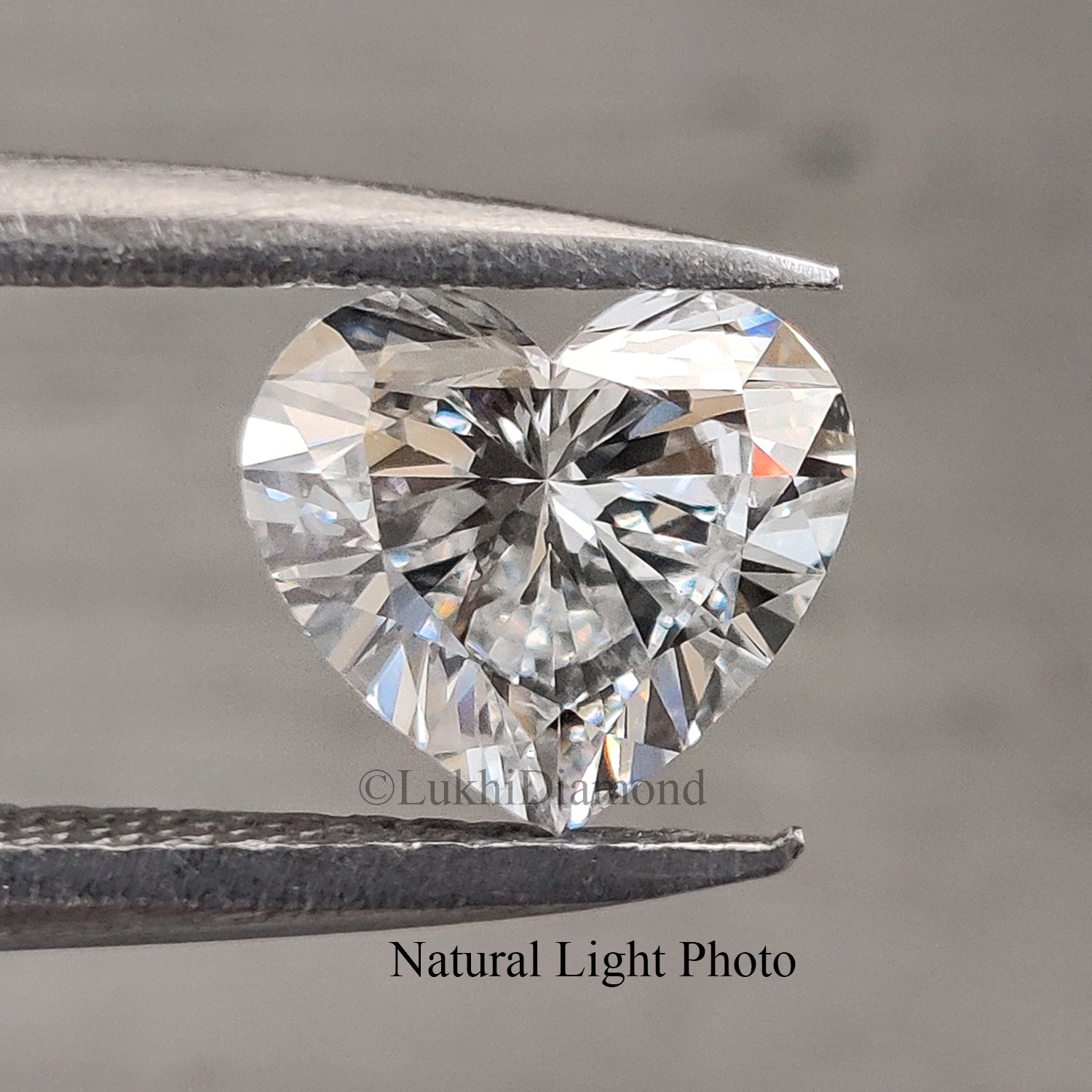 IGI Certified 1 Ct, 1.5 Ct, 2 Ct, 2.5 Ct, 3 Ct Heart Brilliant Cut Lab Grown Diamond Lab Created Loose Diamond for Engagement Ring Q111