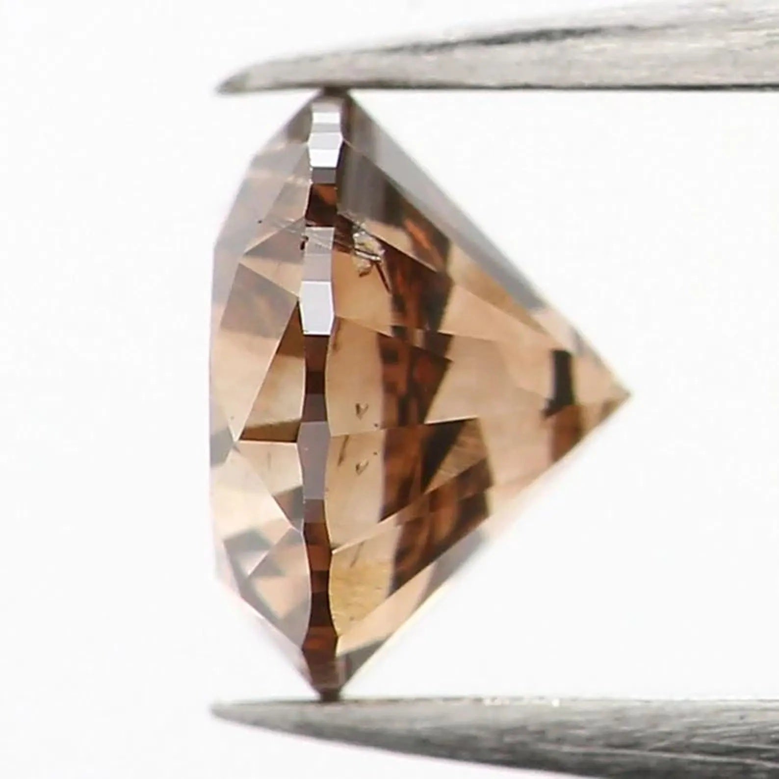 0.33 CT Natural Loose Round Shape Diamond Brown Color Round Cut Diamond 4.25 MM Natural Loose Brown Color Round Brilliant Cut Diamond NQ1217