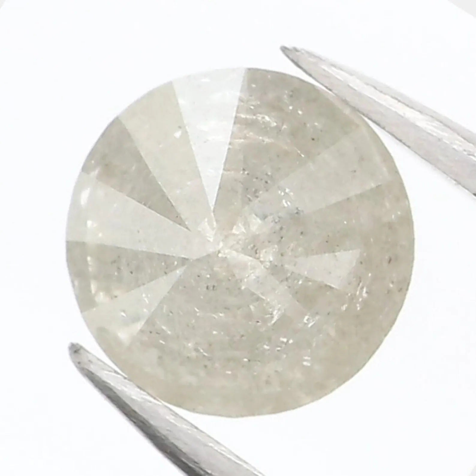 0.69 Ct Natural Loose Round Shape Diamond Grey Color Round Cut Diamond 5.30 MM Natural Loose Grey Color Round Brilliant Cut Diamond NQ303