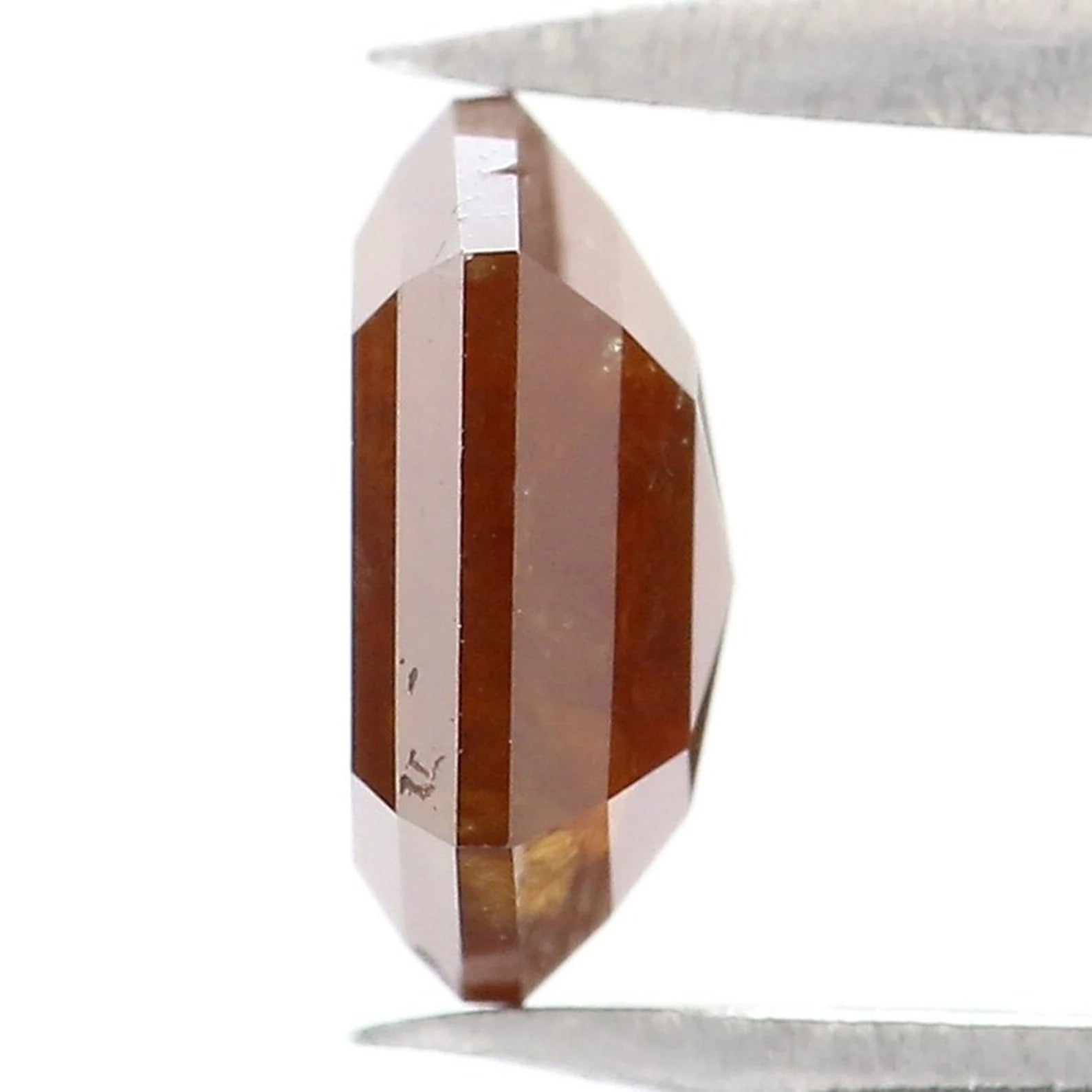 0.87 CT Natural Loose Hexagon Shape Diamond Brown Color Hexagon Cut Diamond 6.70 MM Natural Diamond Hexagon Shape Rose Cut Diamond NQ1847