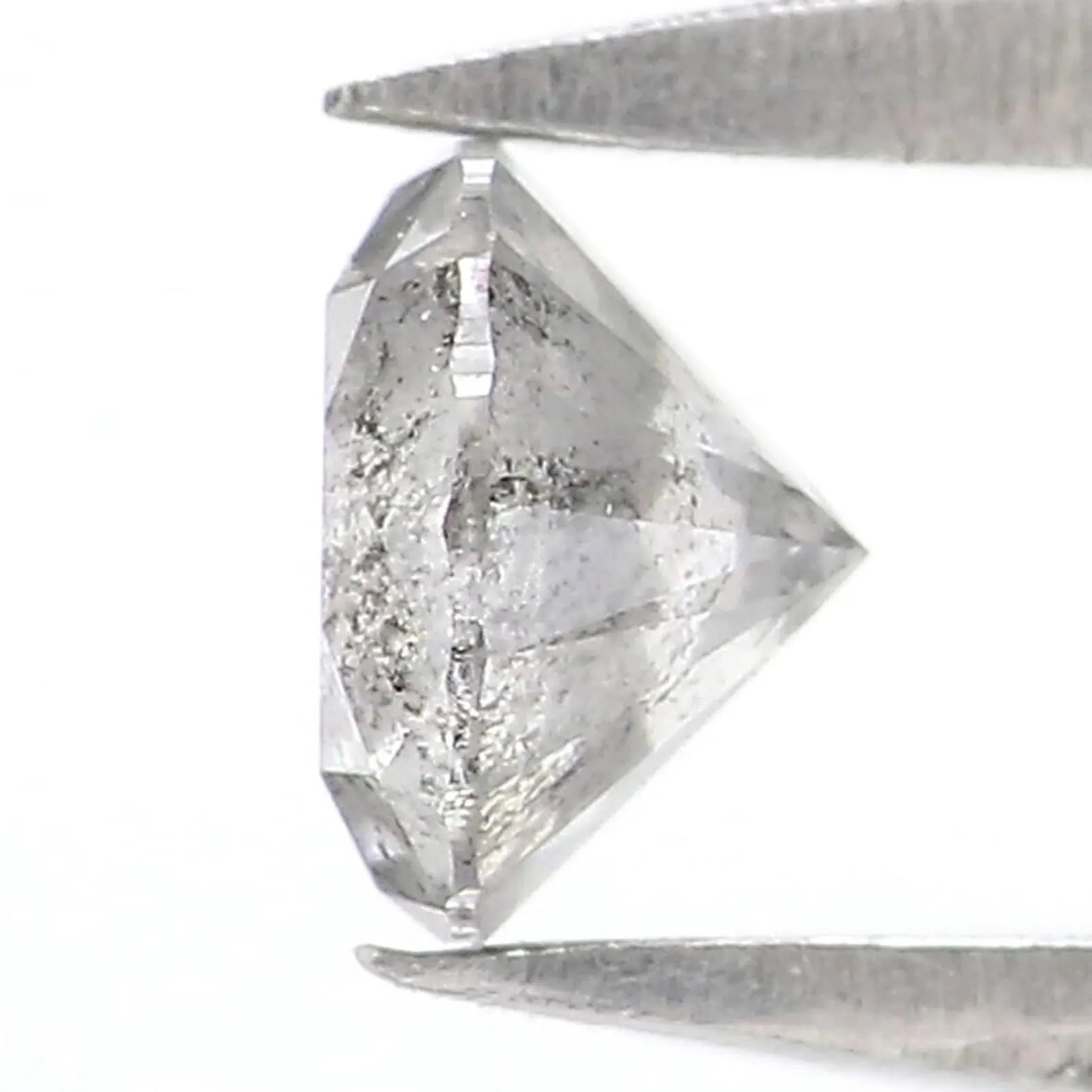 0.36 CT Natural Loose Round Shape Diamond Salt And Pepper Round Cut Diamond 4.30 MM Natural Loose Diamond Round Brilliant Cut Diamond NQ7044