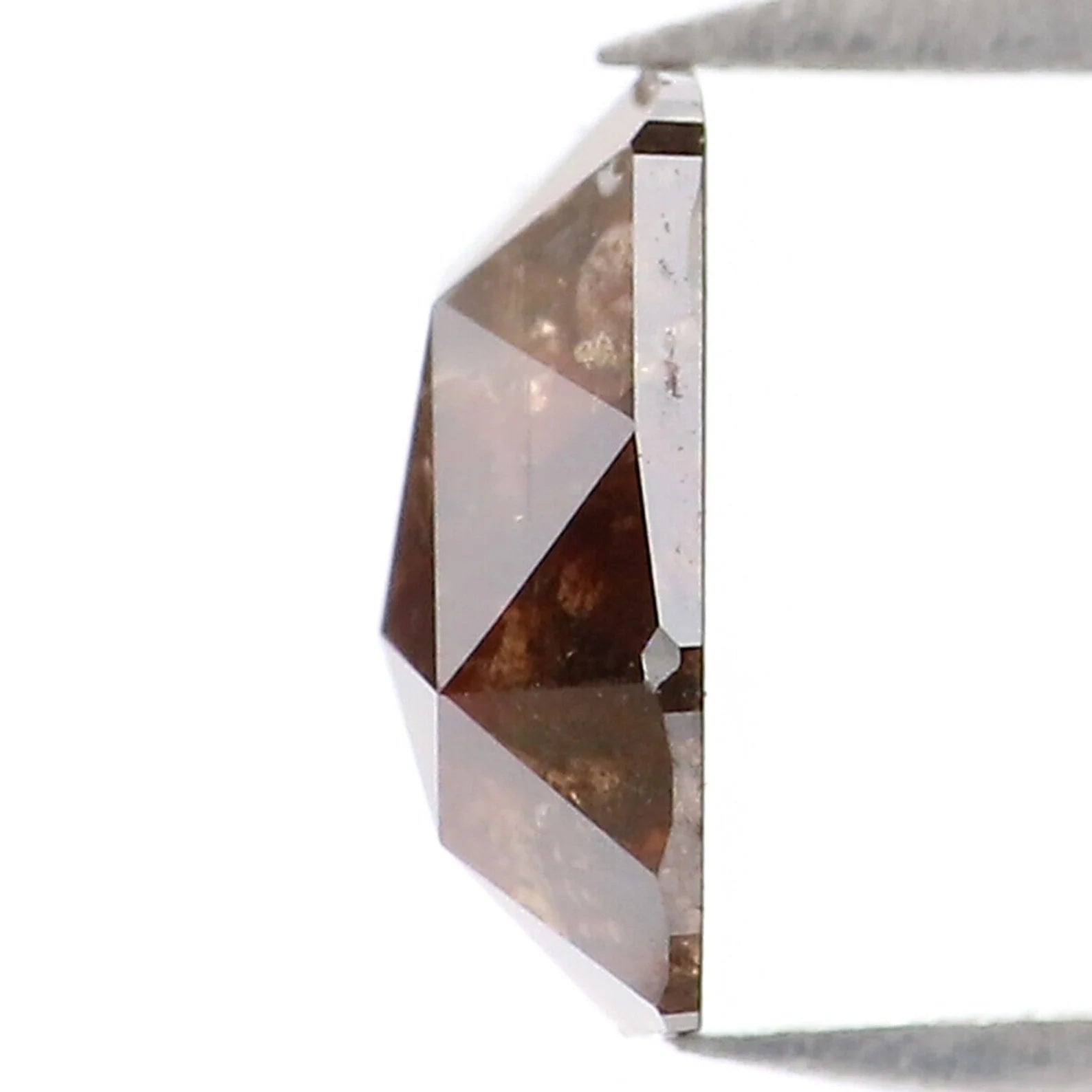 0.88 CT Natural Loose Triangle Diamond Brown Color Diamond Natural Loose Diamond 6.90 MM Triangle Cut Diamond Triangle Shape Diamond NQ7866