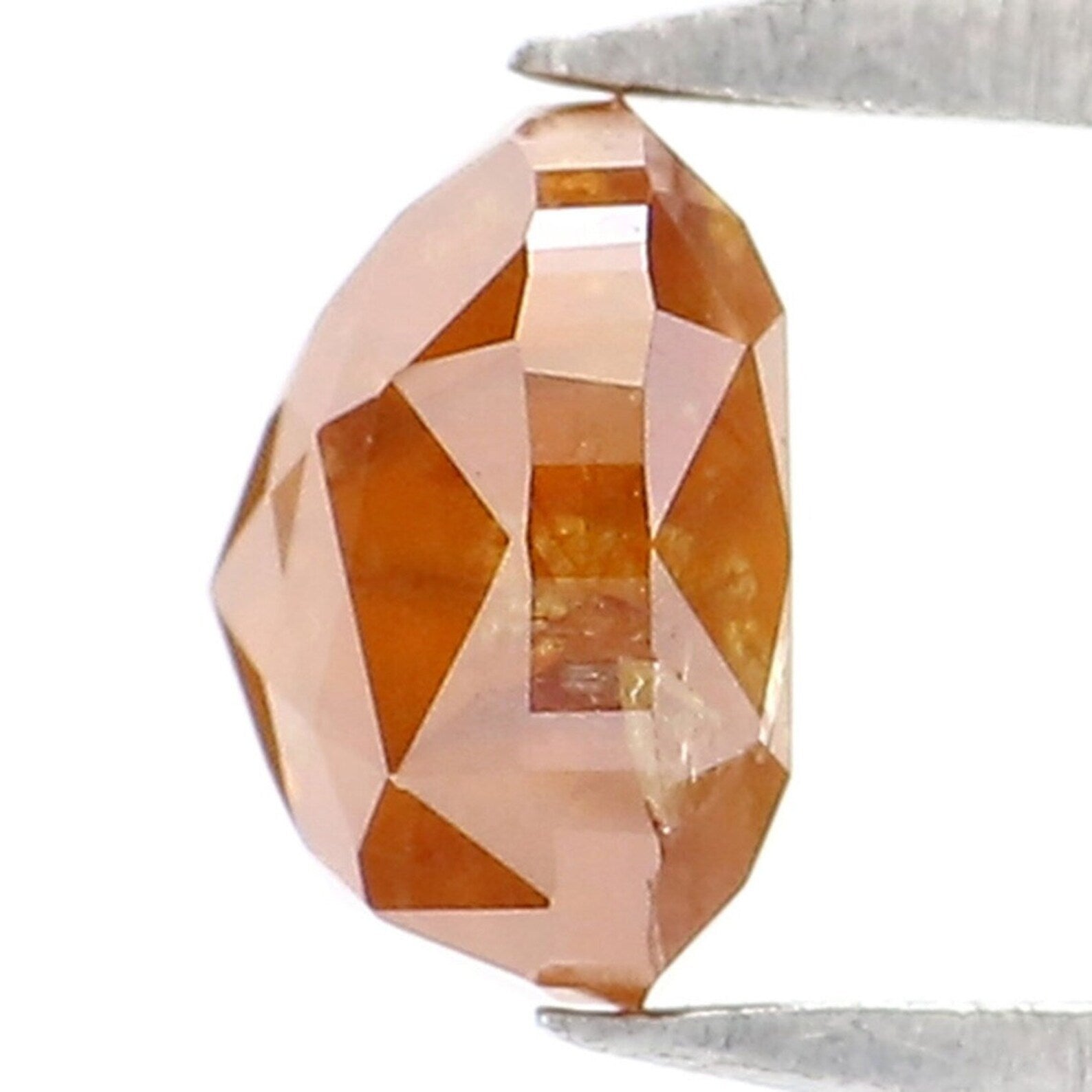 0.61 CT Natural Loose Cushion Shape Diamond Brown Color Cushion Cut Diamond 4.70 MM Natural Loose Diamond Cushion Rose Cut Diamond NQ1961