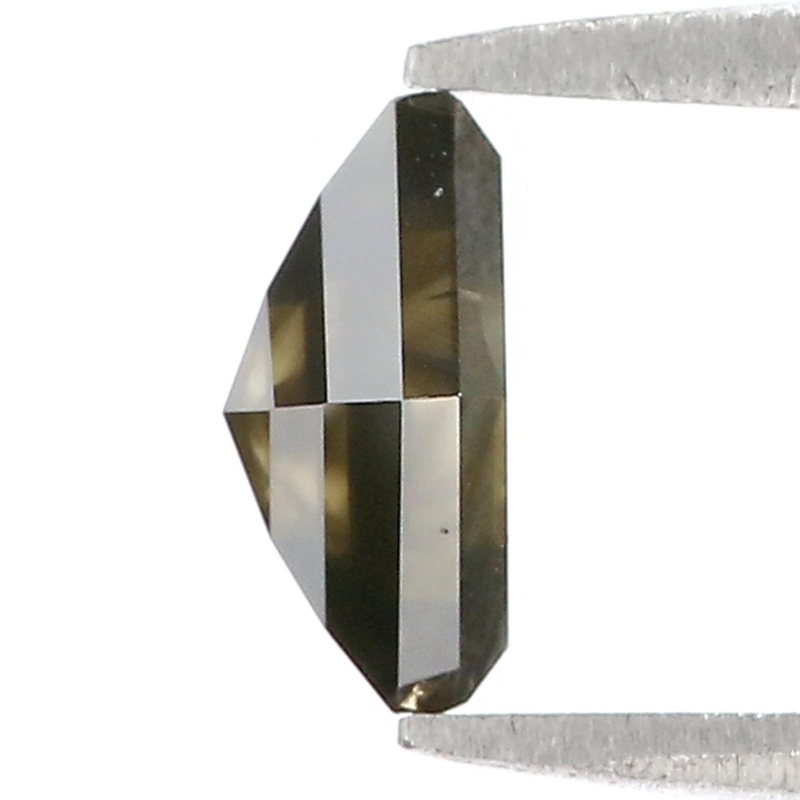 1.04 CT Natural Loose Kite Shape Diamond Salt And Pepper Kite Cut Diamond 7.90 MM Natural Loose Diamond Black Grey Kite Shape Diamond QN9594