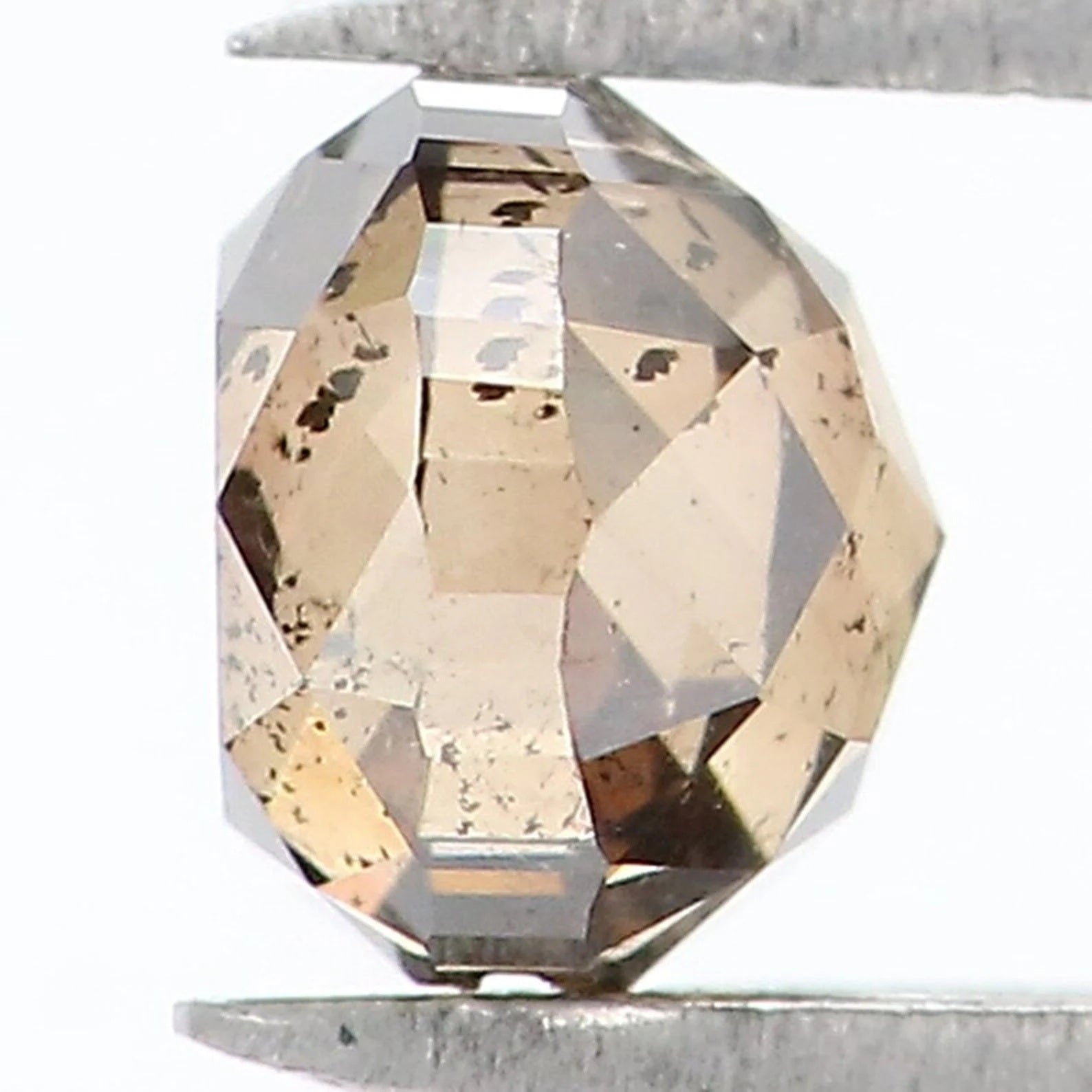 0.47 CT Natural Loose Cushion Shape Diamond Brown Color Cushion Cut Diamond 4.05 MM Natural Loose Diamond Cushion Rose Cut Diamond NQ1648