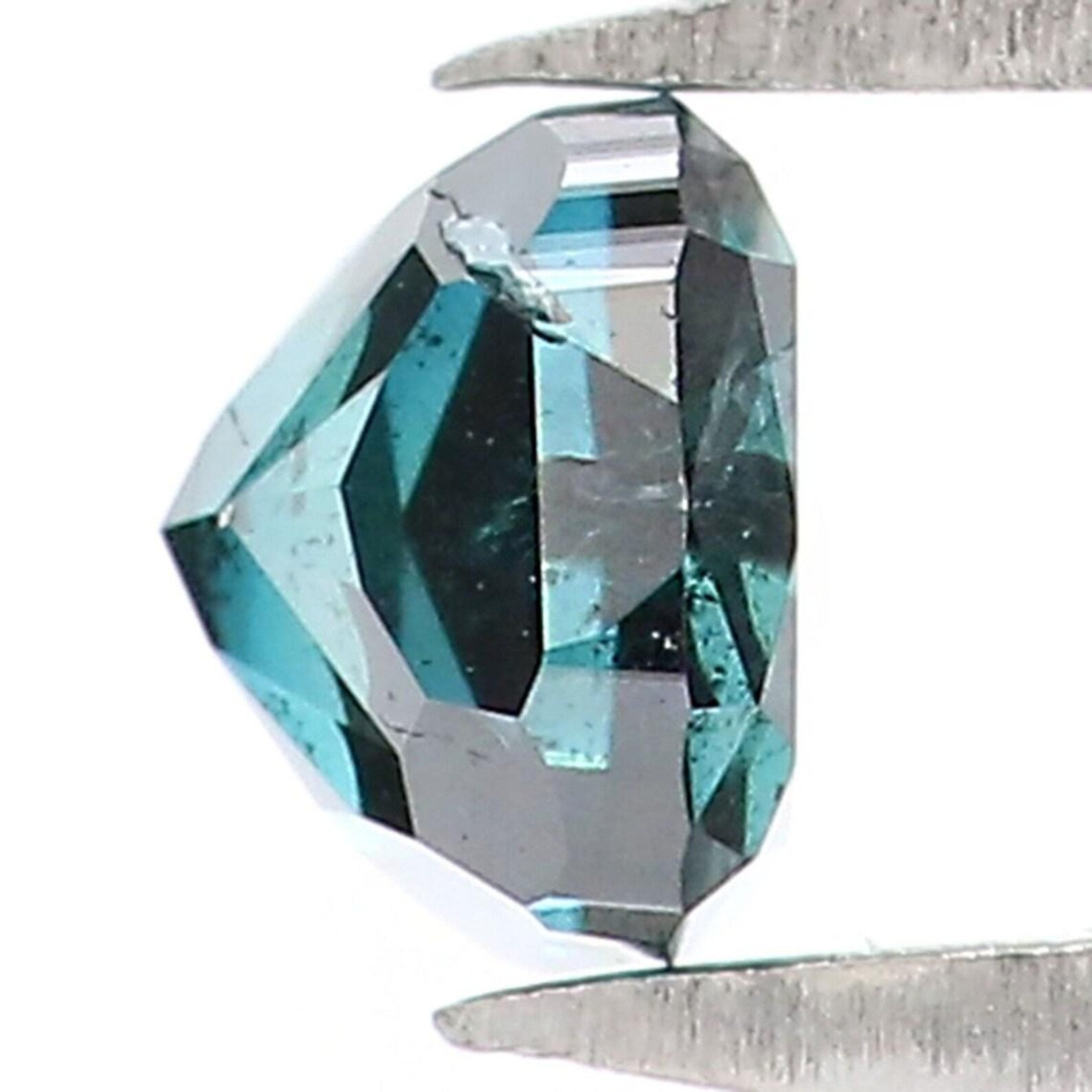 0.30 CT Natural Loose Cushion Shape Diamond Blue Color Cushion Cut Diamond 3.55 MM Natural Blue Color Cushion Brilliant Cut Diamond NQ8693