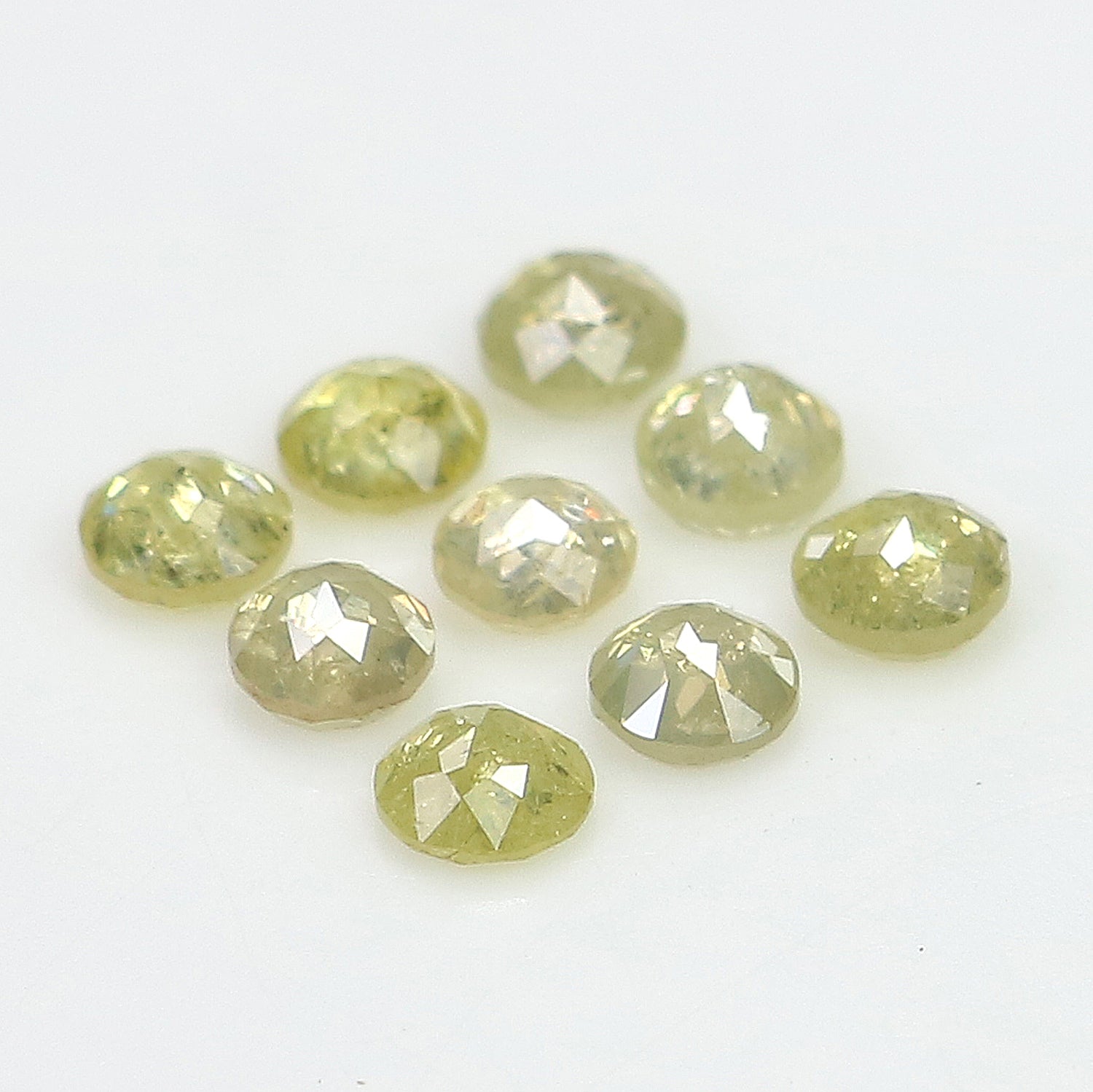 1.00 CT Natural Loose Round Diamond Yellow Color Diamond Natural Loose Diamond 2.70 MM Round Rose Cut Diamond Round Shape Diamond LQ9393