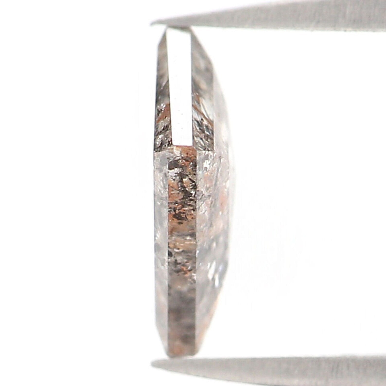 0.24 CT Natural Loose Kite Shape Diamond Salt And Pepper Kite Cut Diamond 5.80 MM Natural Loose Black Grey Color Kite Shape Diamond NQ1468