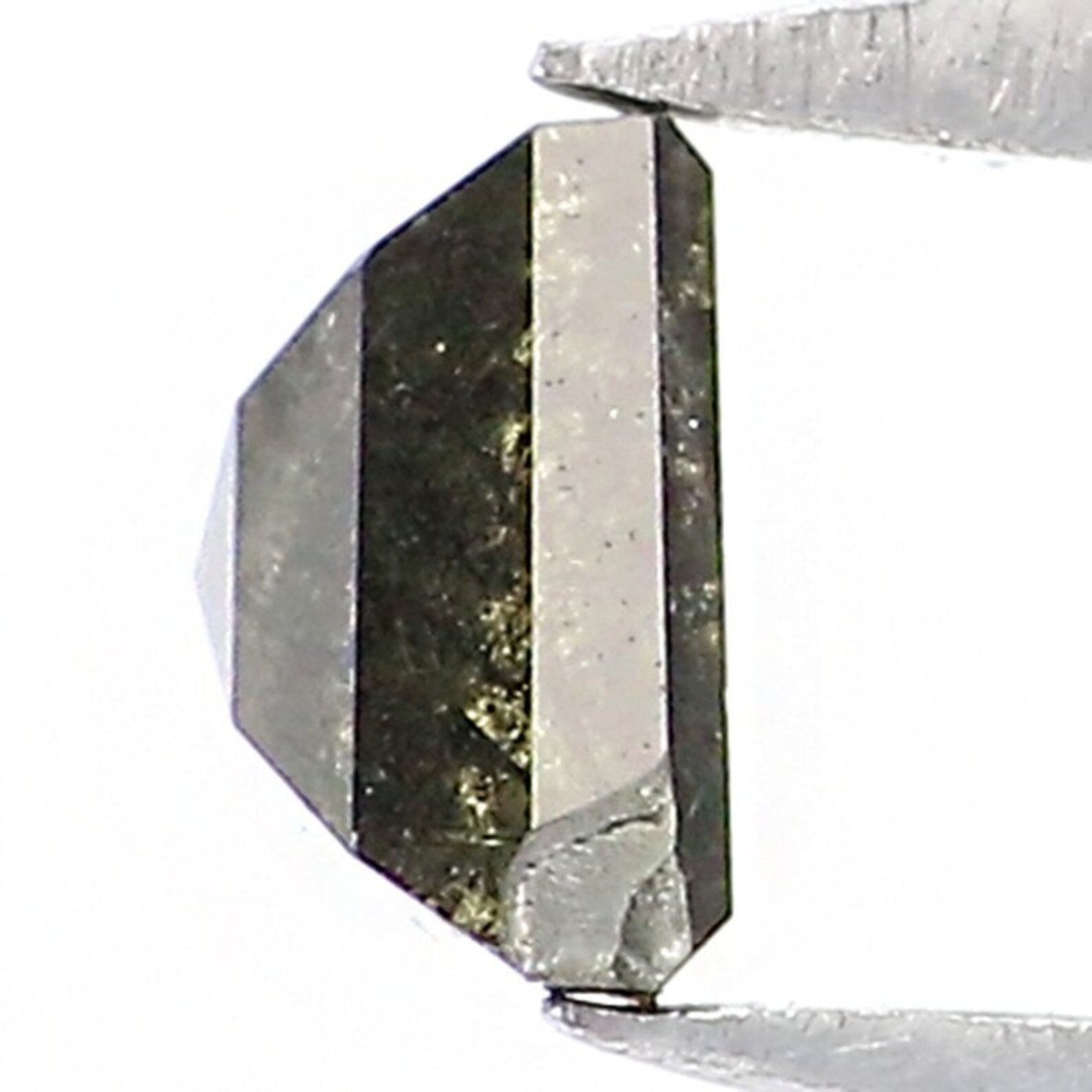 0.40 CT Natural Loose Antique Shape Diamond Salt And Pepper Antique Cut Diamond 5.65 MM Natural Diamond Antique Rose Cut Diamond NQ9272
