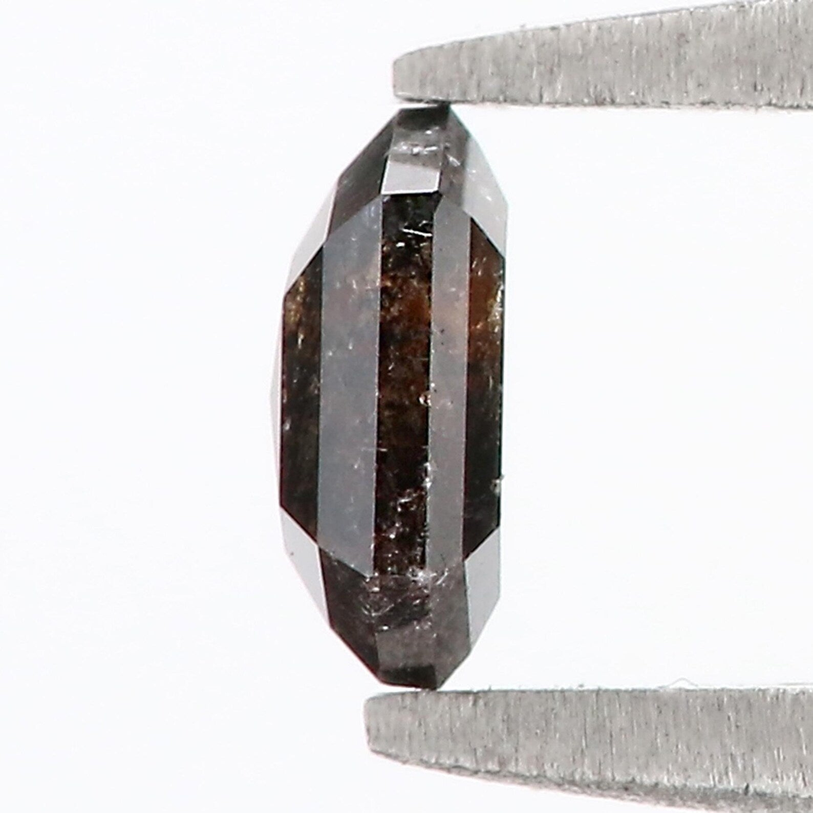 0.50 CT Natural Loose Hexagon Shape Diamond Salt And Pepper Hexagon Cut Diamond 5.50 MM Natural Loose Hexagon Shape Rose Cut Diamond QN1466