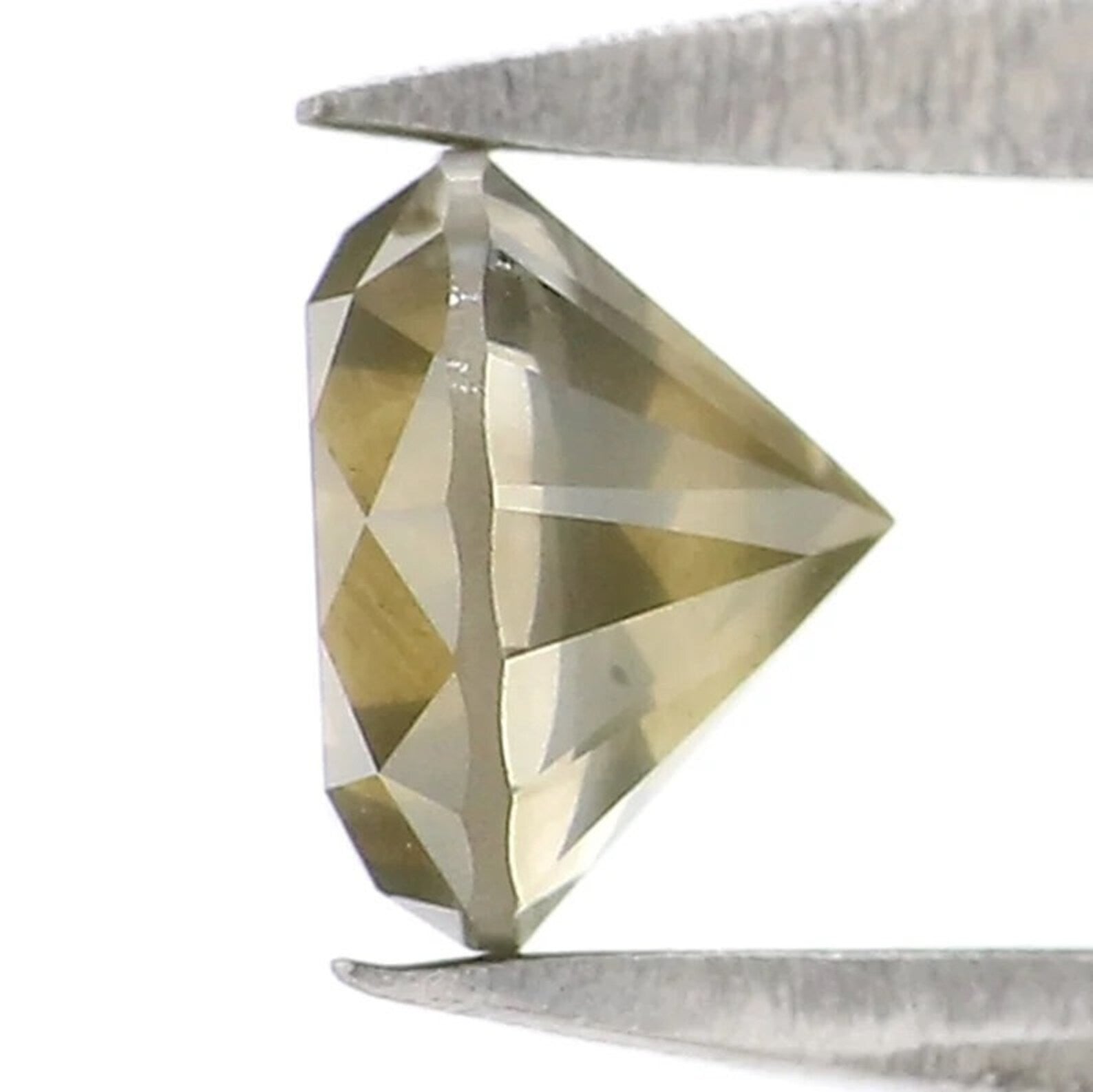 0.49 CT Natural Loose Round Shape Diamond Yellow Green Color Round Cut Diamond 4.65 MM Natural Diamond Round Brilliant Cut Diamond NQ7427