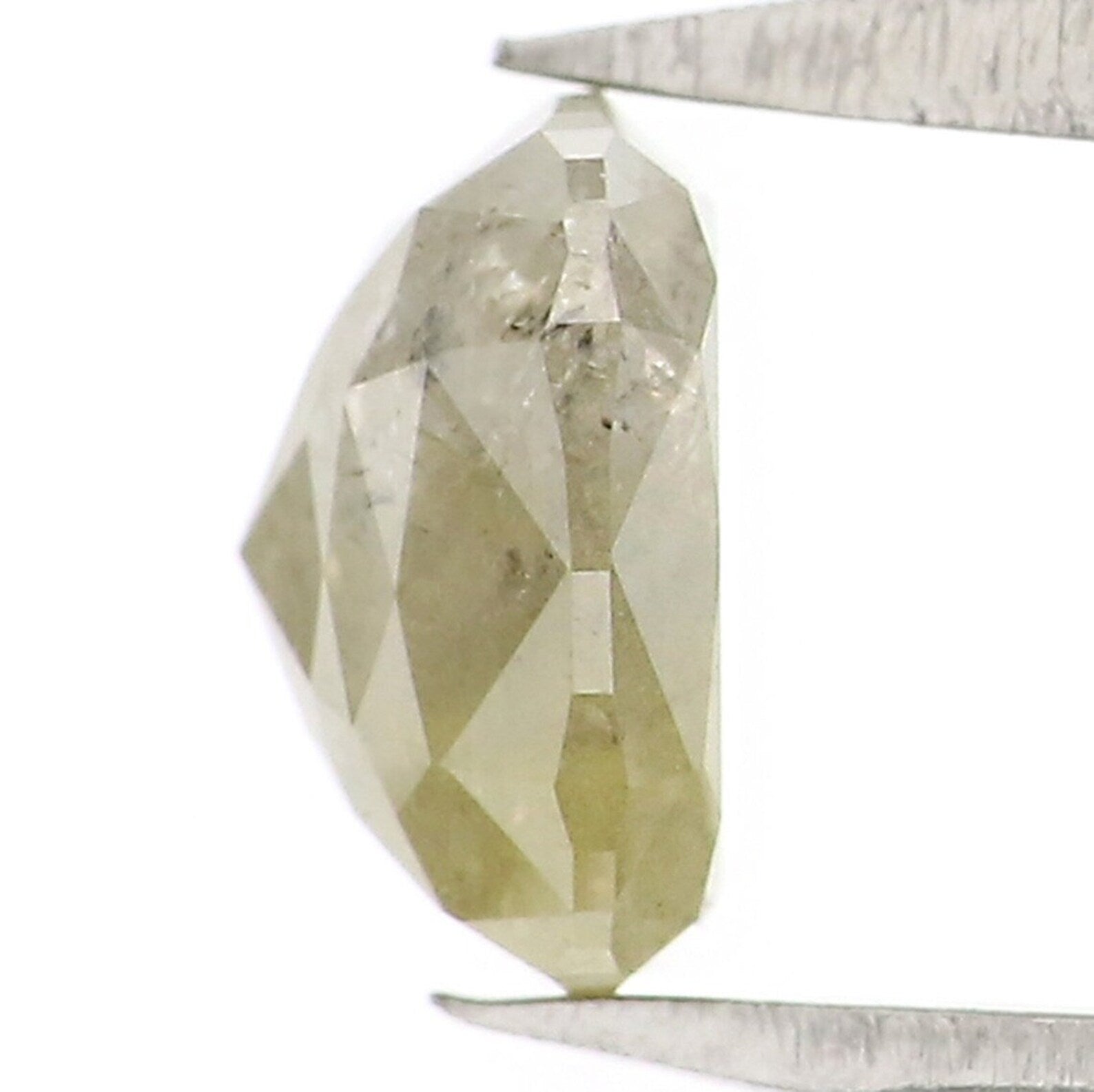 1.20 CT Natural Loose Cushion Shape Diamond Green Color Cushion Cut Diamond 6.35 MM Natural Loose Diamond Cushion Rose Cut Diamond NQ2378