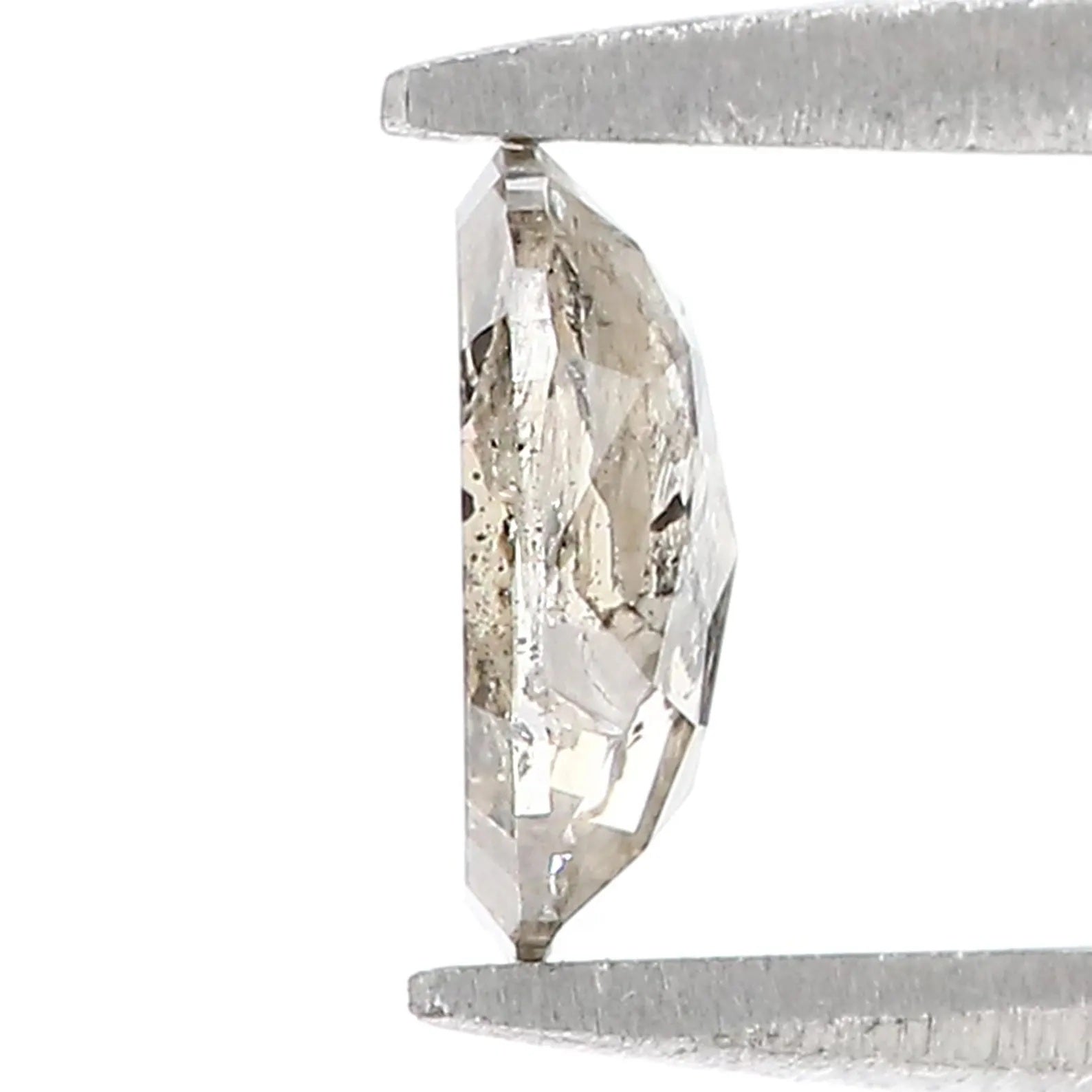 0.68 CT Natural Loose Oval Shape Diamond Salt And Pepper Oval Cut Diamond 6.85 MM Natural Loose Diamond Black Grey Oval Shape Diamond QN978