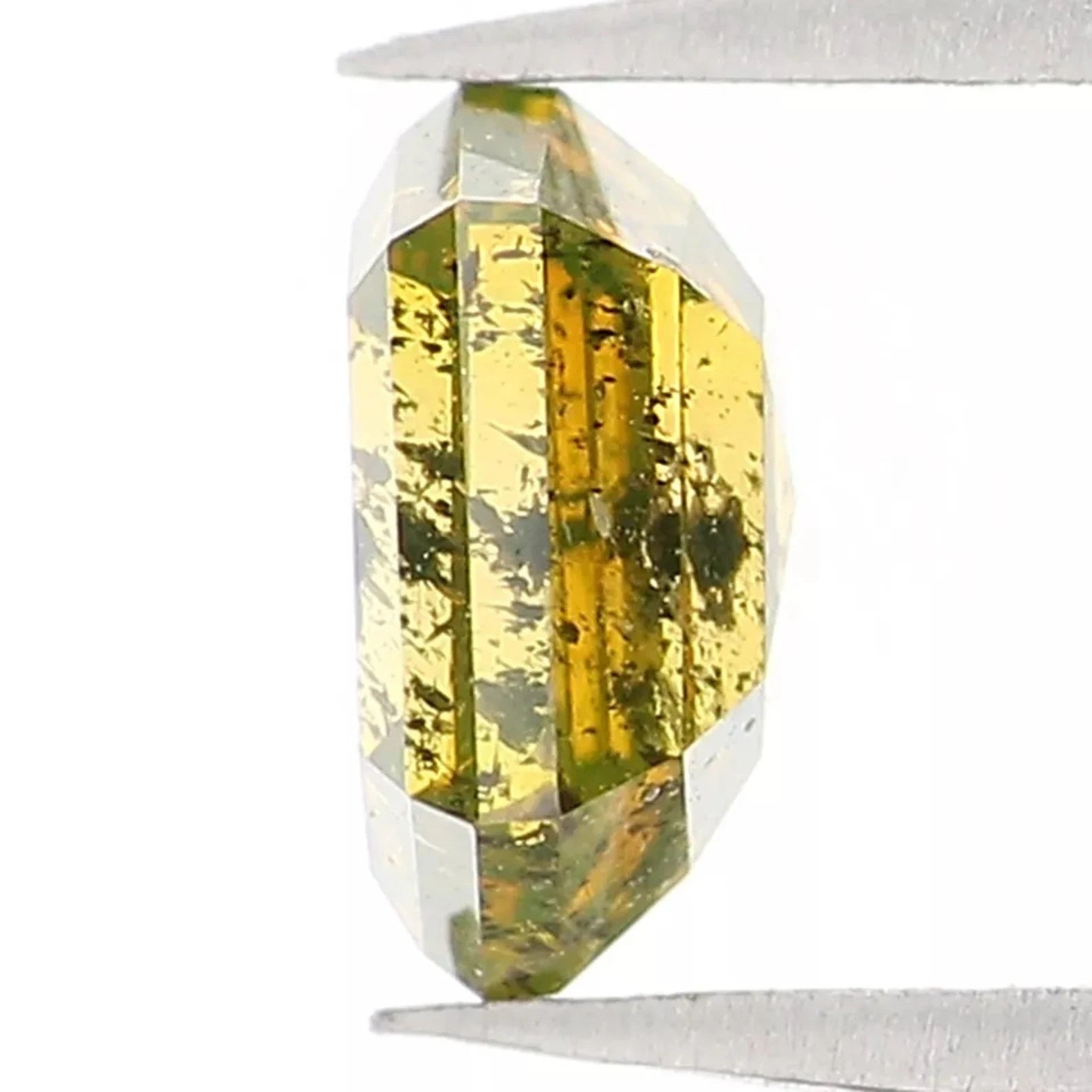 0.42 Ct Natural Loose Hexagon Shape Diamond Green Color Hexagon Cut Diamond 4.90 MM Natural Loose Diamond Hexagon Rose Cut Diamond NQ1487