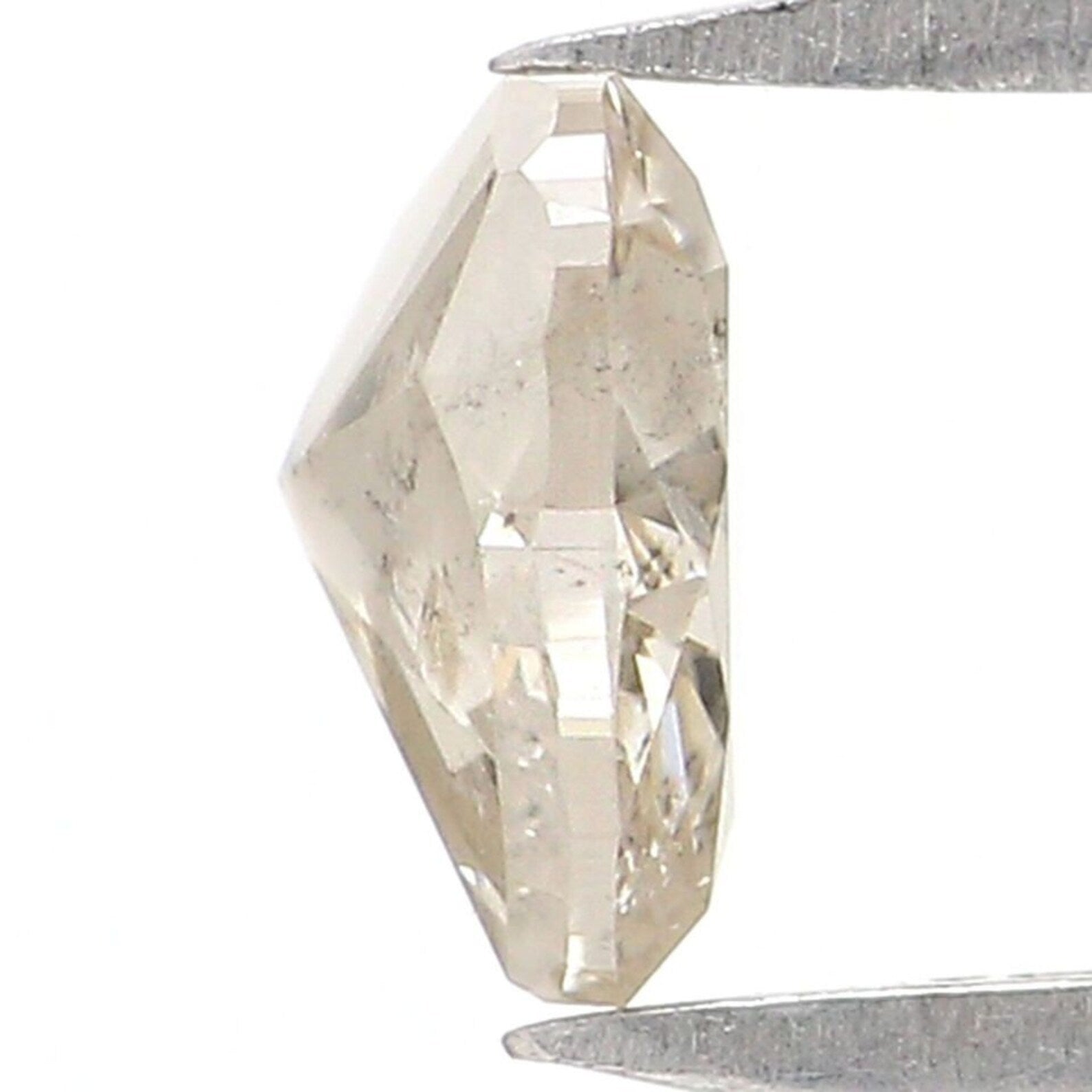 0.54 CT Natural Loose Heart Shape Diamond Yellow Gray Color Heart Diamond 5.20 MM Natural Loose Diamond Heart Brilliant Cut Diamond NQB7493