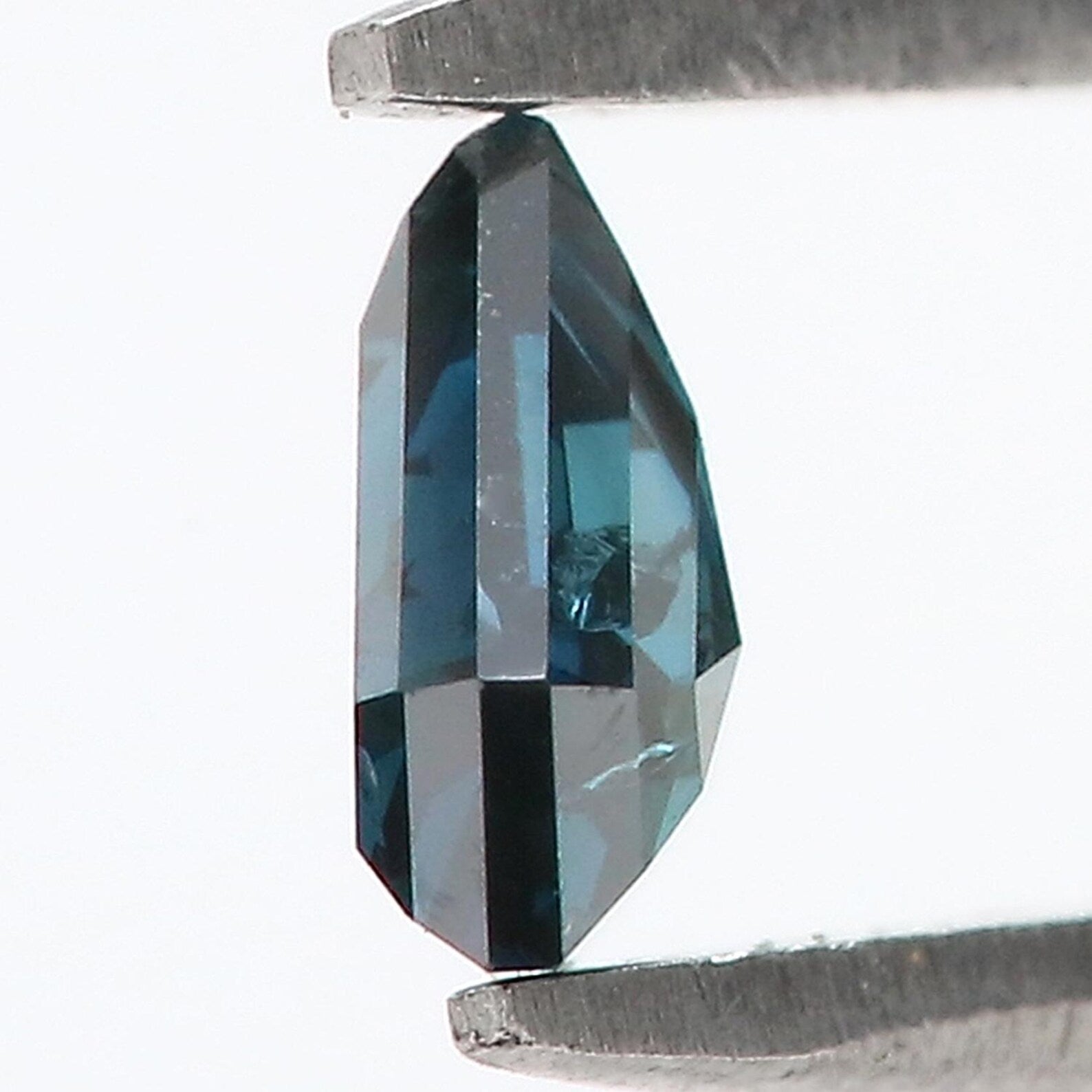 0.53 Ct Natural Loose Shield Shape Diamond Blue Color Shield Cut Diamond 5.20 MM Natural Diamond Blue Color Shield Rose Cut Diamond NQ1387