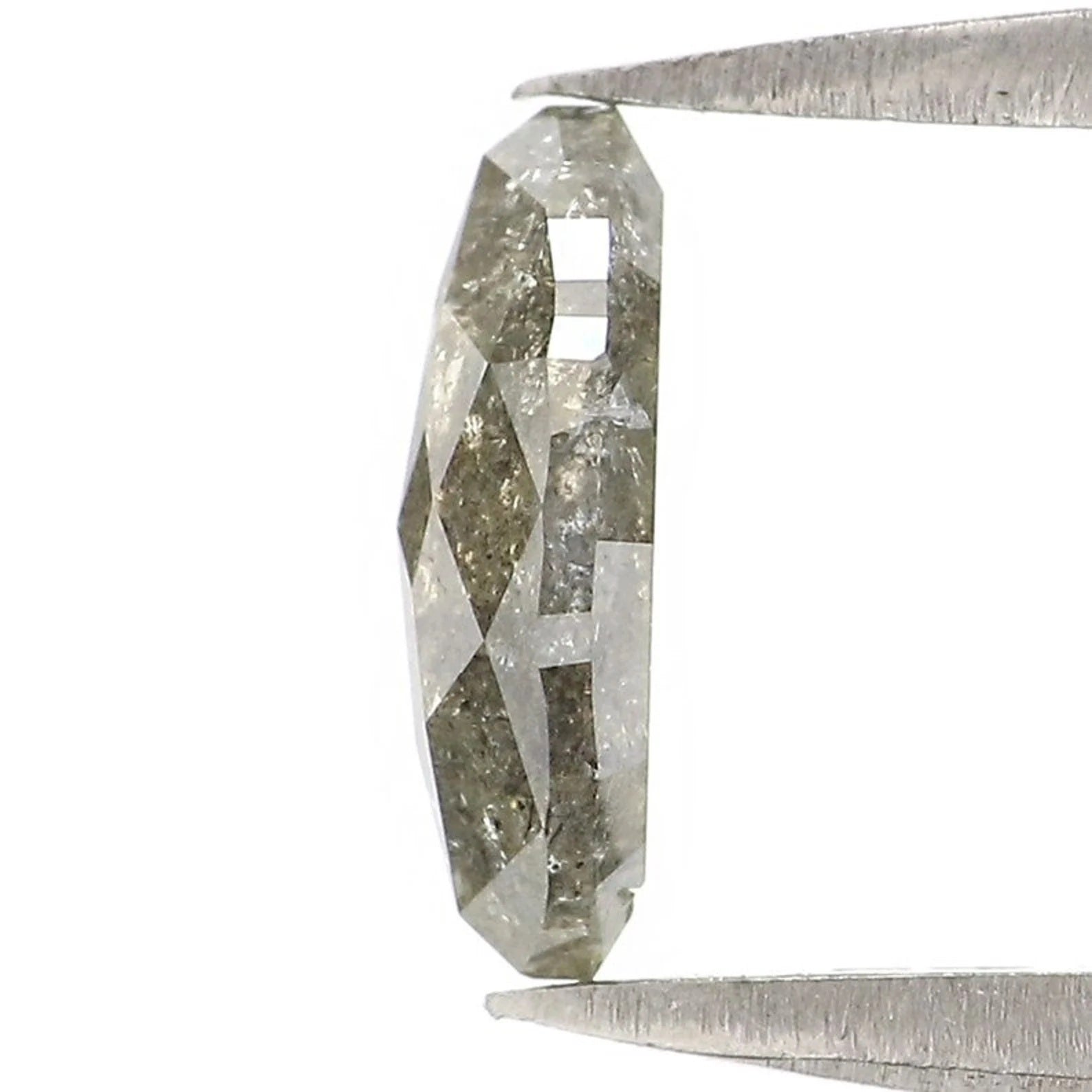 0.60 CT Natural Loose Marquise Shape Diamond Salt And Pepper Marquise Diamond 7.80 MM Natural Black Gray Marquise Rose Cut Diamond NQ2455