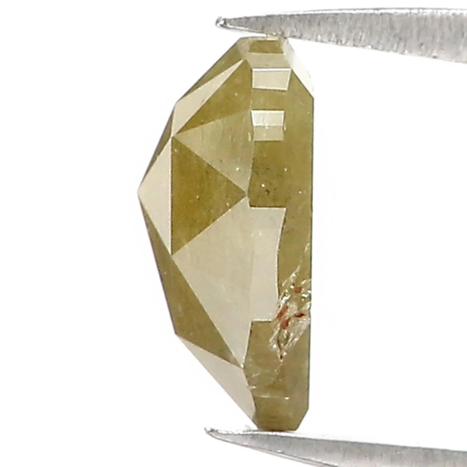 1.70 Ct Natural Loose Diamond Heart Yellow Color I3 Clarity 8.40 MM KDN8709