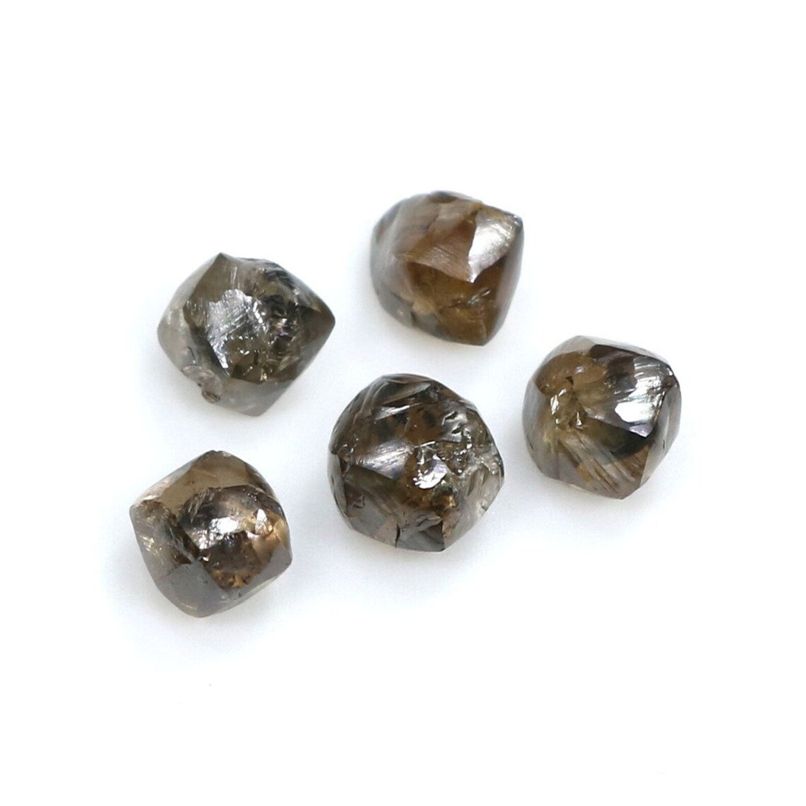 2.34 CT Natural Loose Rough Diamond Brown Color Rough Diamond 4.00 MM Natural Diamond Brown Color Irregular Cut Rough Shape Diamond NQ9049