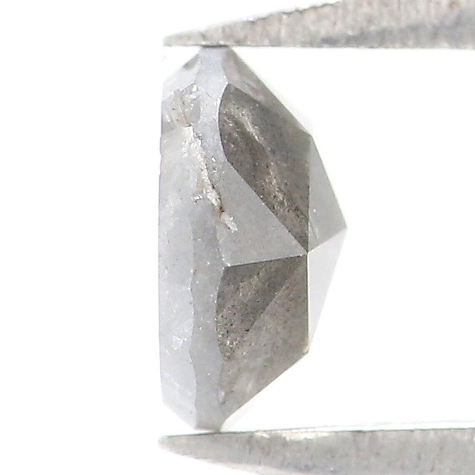 0.46 CT Natural Loose Round Shape Diamond Salt And Pepper Round Diamond 4.70 MM Natural Loose Black Grey Color Round Rose Cut Diamond NQ7449