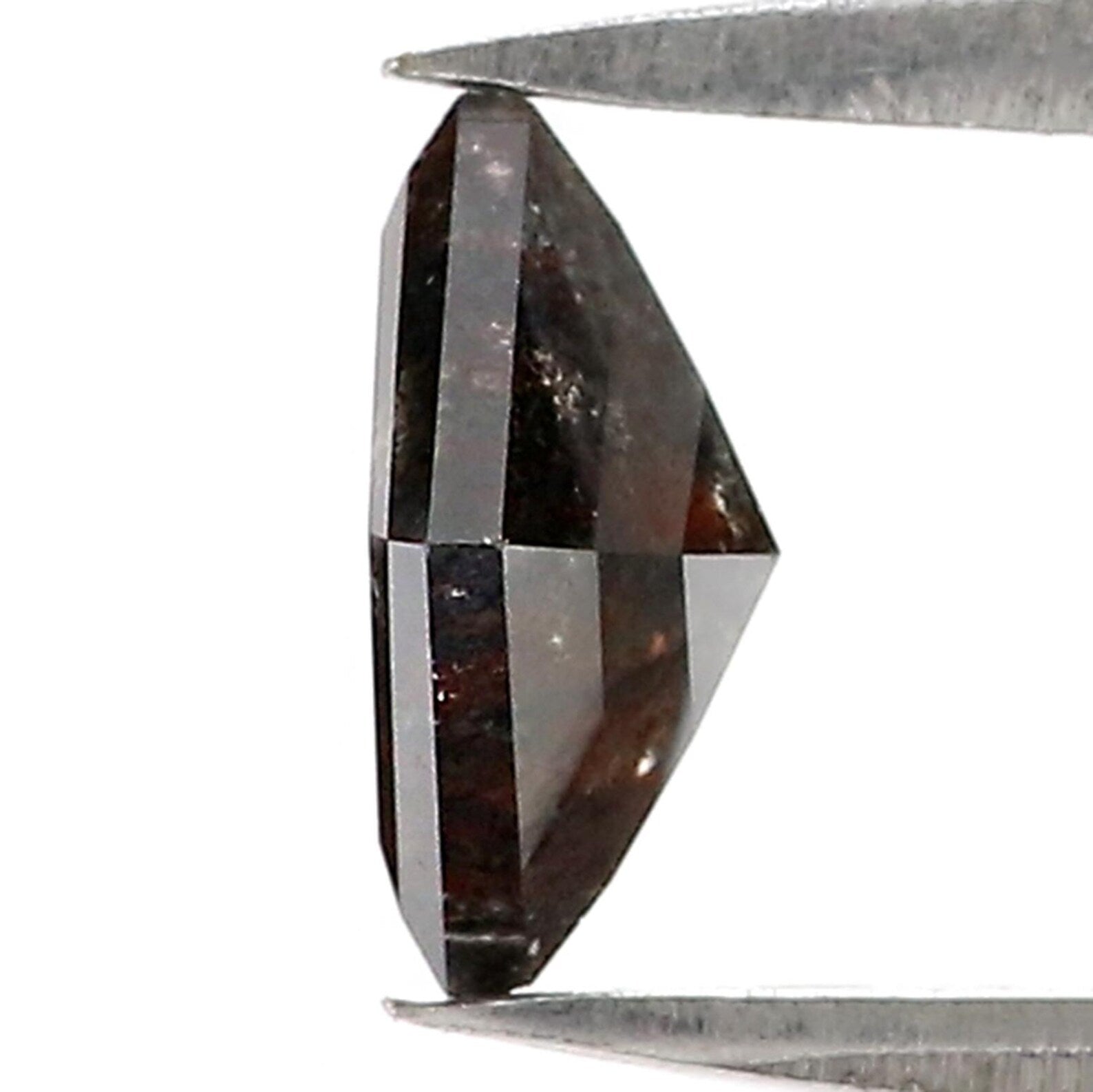 0.94 CT Natural Loose Kite Shape Diamond Black Color Kite Cut Diamond 7.50 MM Natural Loose Diamond Kite Shape Rose Cut Diamond QN489