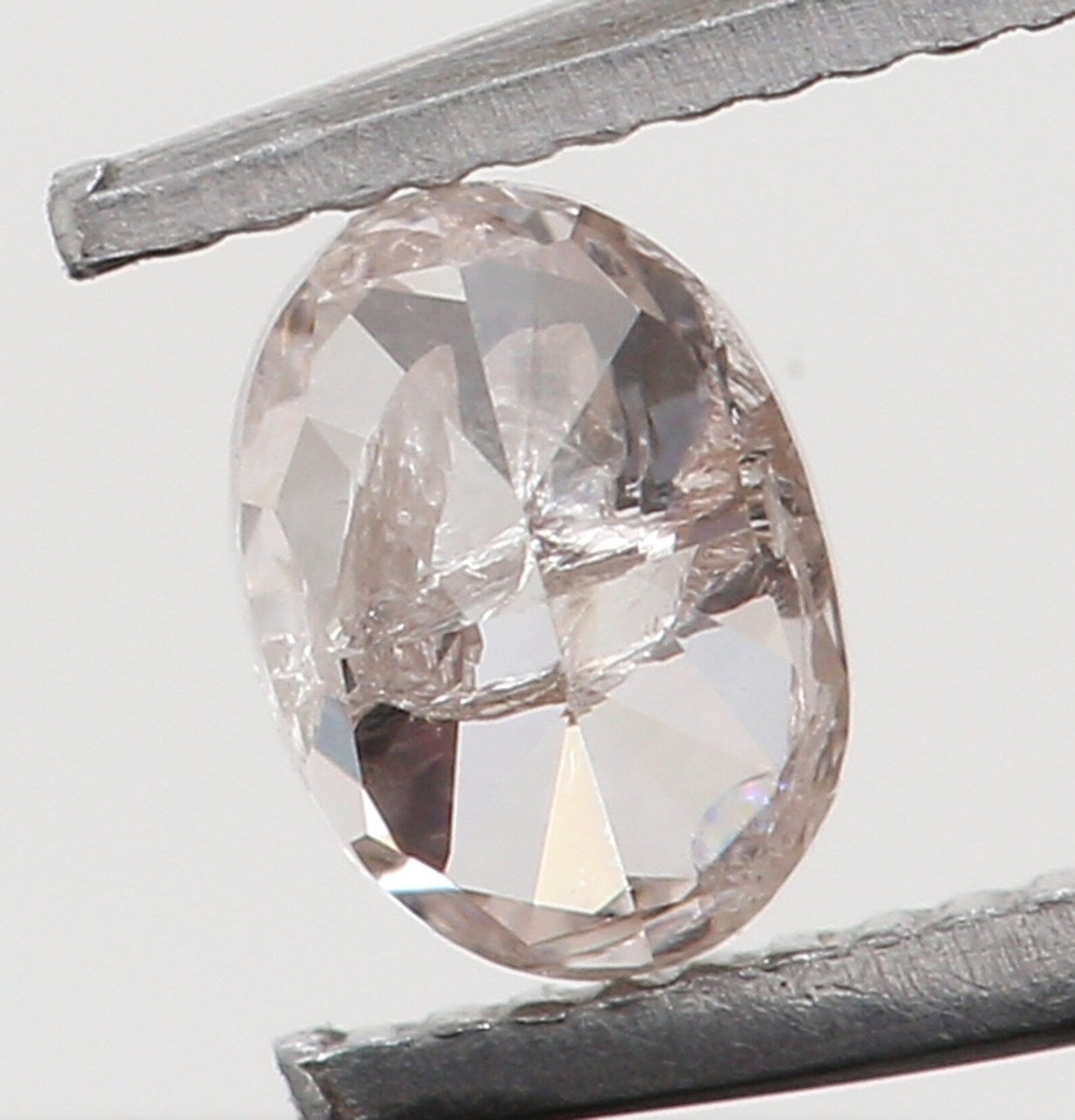 0.11 Ct Natural Loose Oval Diamond Pink Color Oval Cut Diamond 3.20 MM Natural Loose Diamond Pink Color Oval Brilliant Cut Diamond N7695