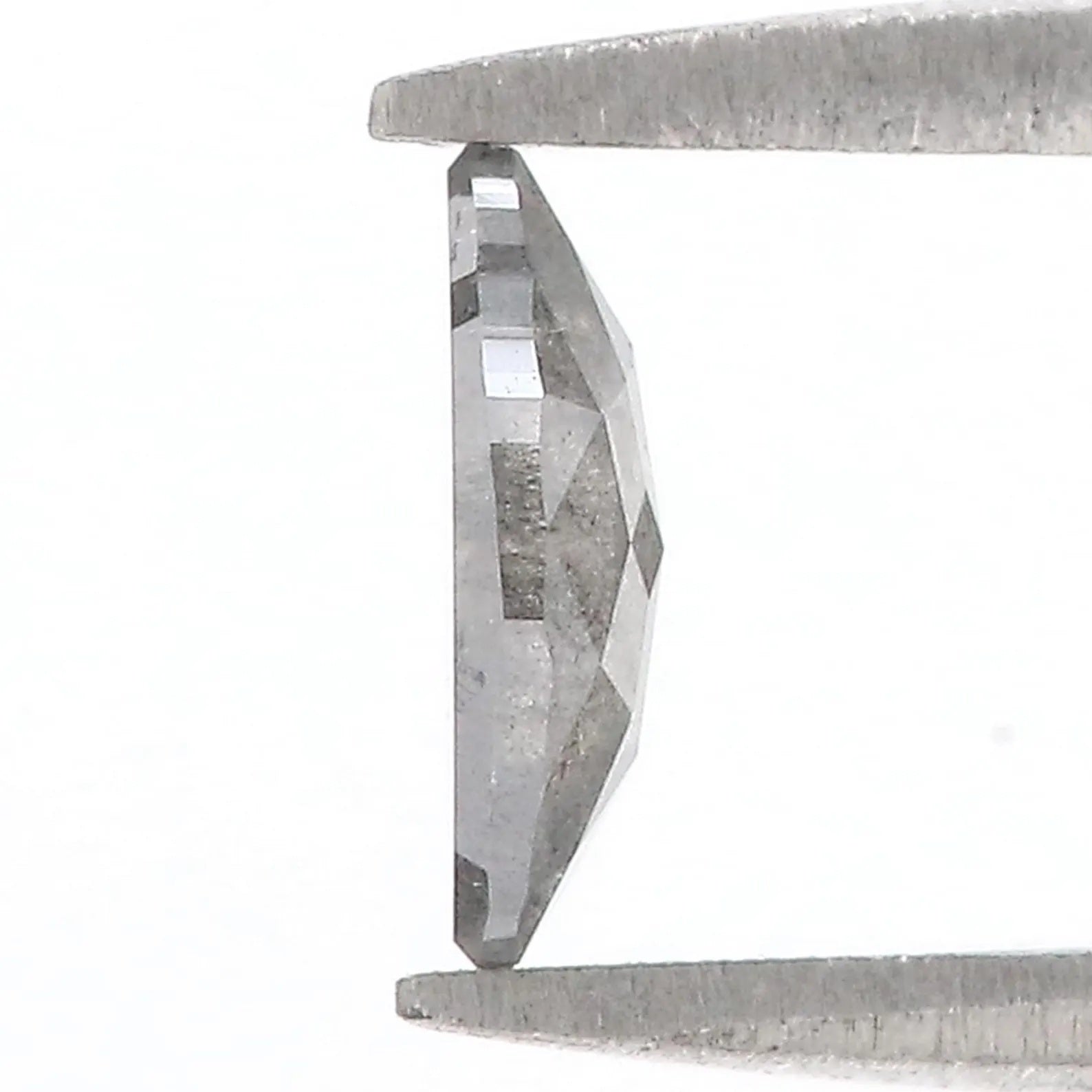 0.54 Ct Natural Loose Marquise Diamond Salt And Pepper Diamond 7.50 MM Natural Loose Diamond Black Grey Color Marquise Shape Diamond QN906