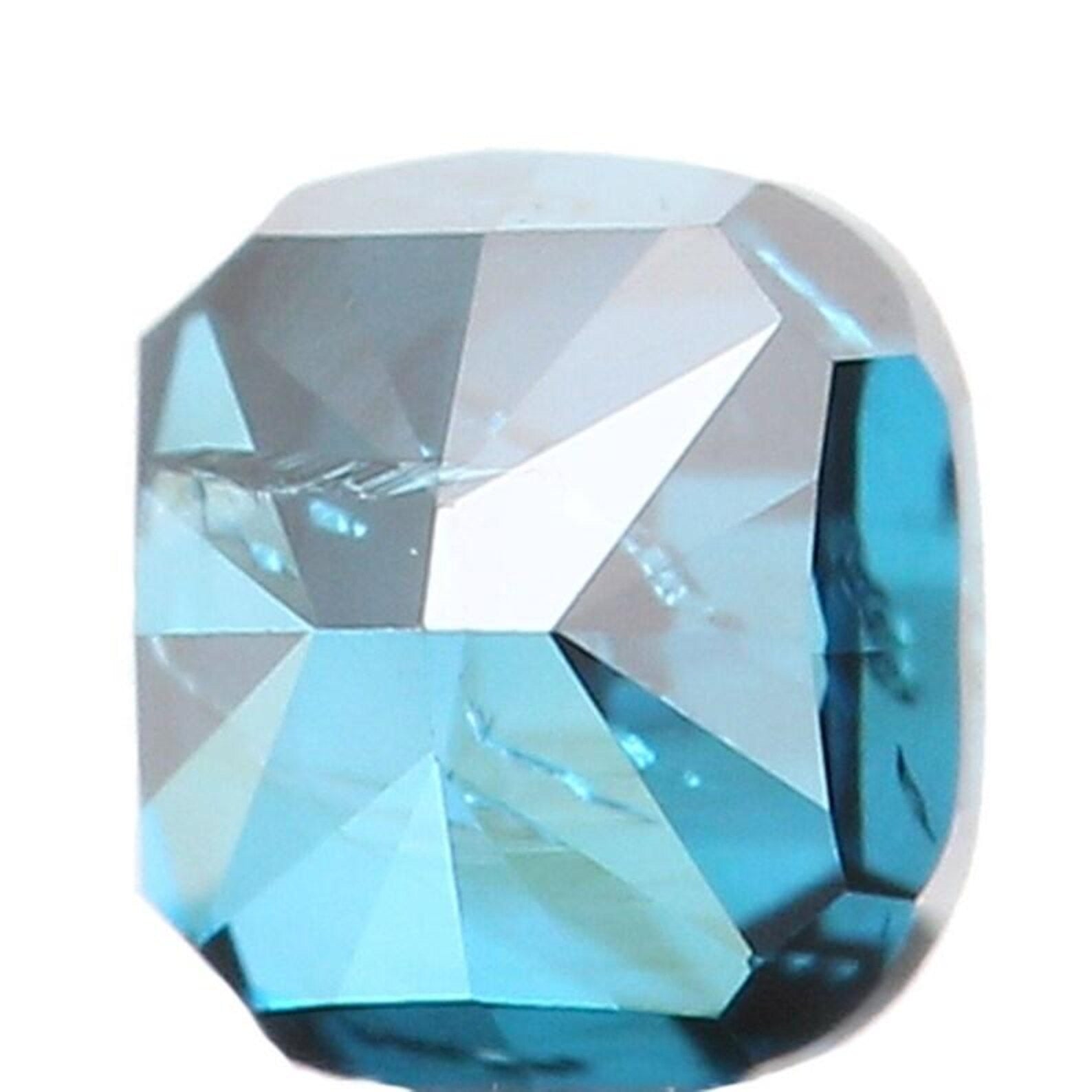 0.16 CT Natural Loose Cushion Shape Diamond Blue Color Cushion Cut Diamond 2.90 MM Natural Blue Color Cushion Brilliant Cut Diamond NQB7629