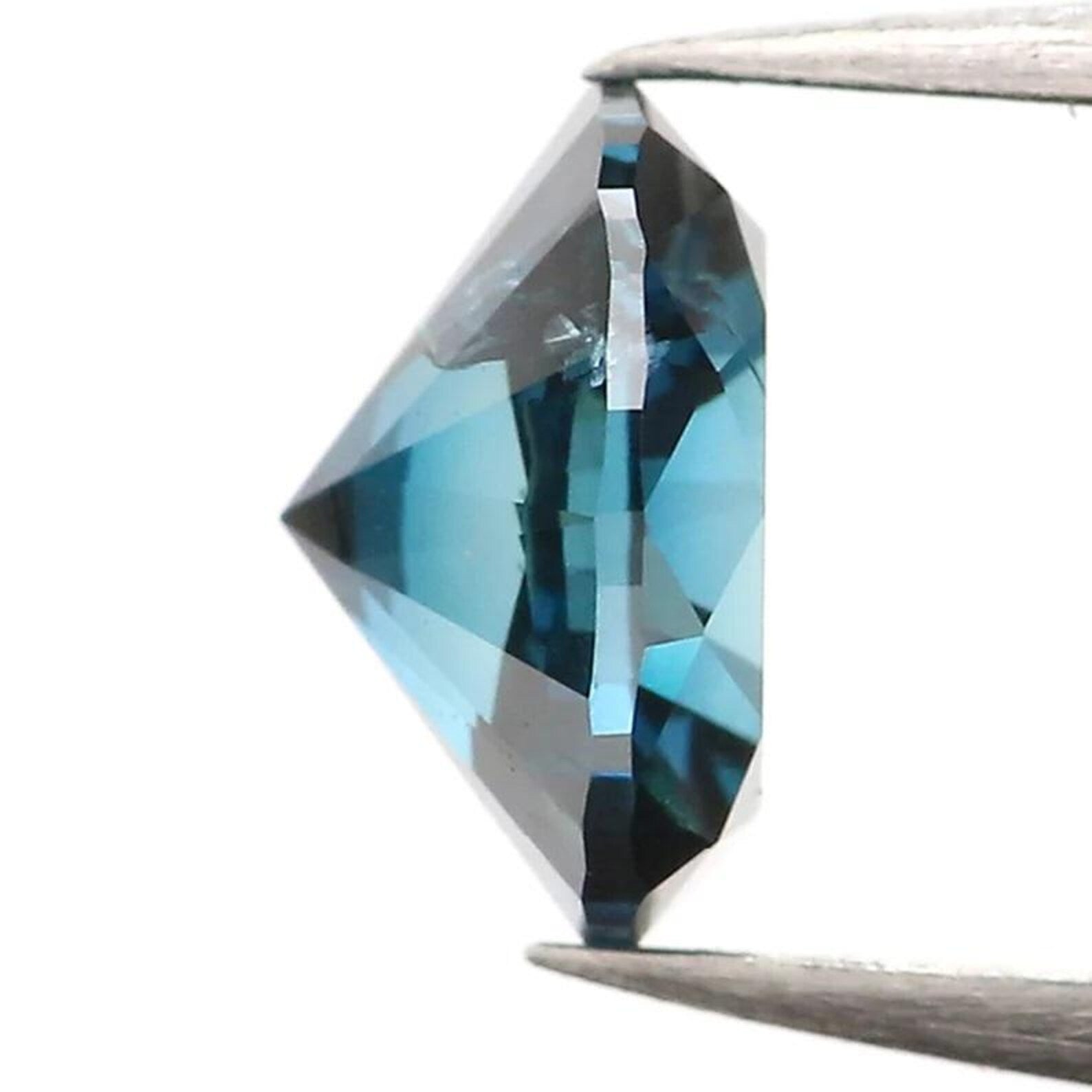 0.37 CT Natural Loose Oval Shape Diamond Blue Color Oval Diamond 4.95 MM Natural Loose Diamond Blue Color Oval Brilliant Cut Diamond NQ1391