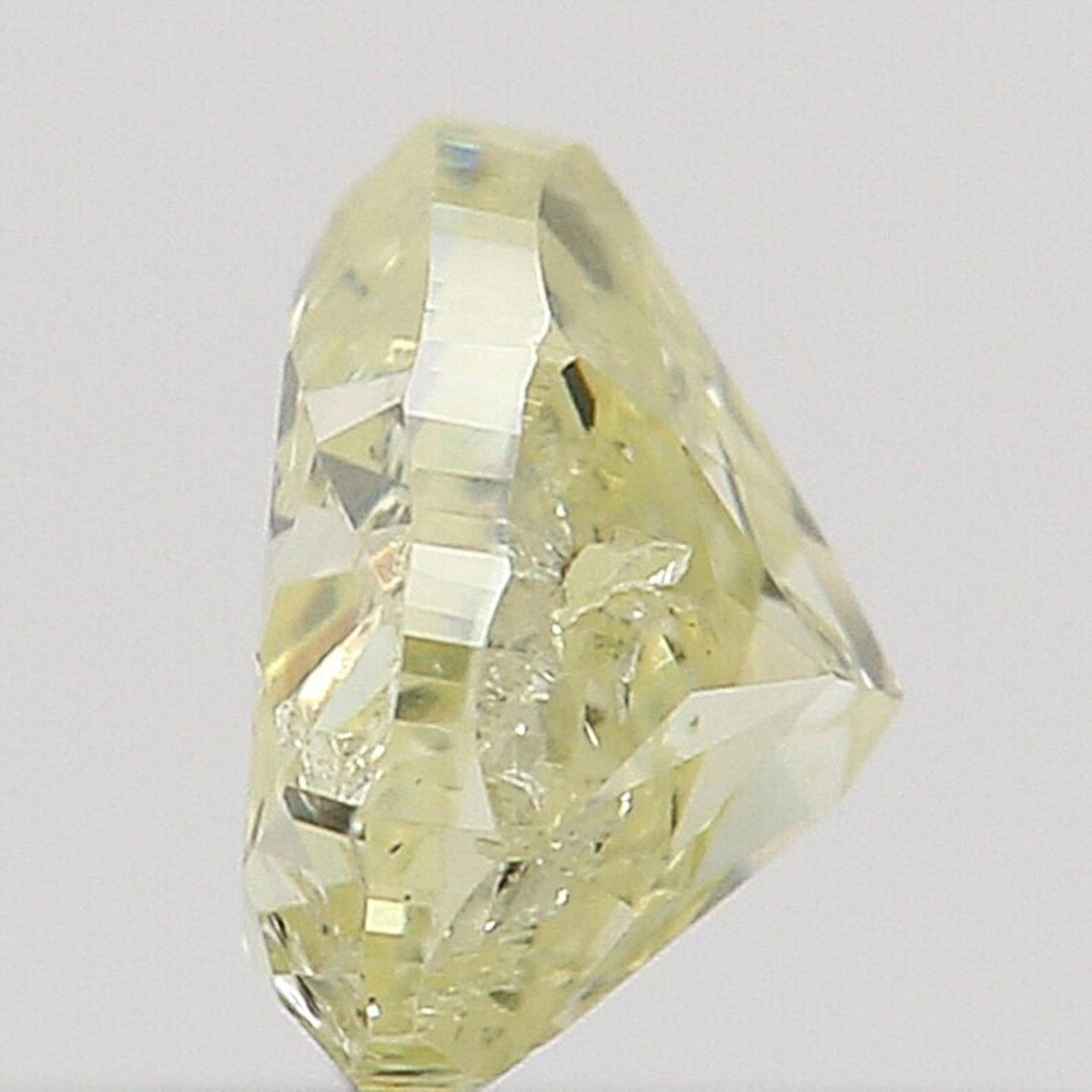 0.19 CT Natural Loose Heart Shape Diamond Yellow Color Heart Diamond 3.50 MM Natural Loose Yellow Color Heart Brilliant Cut Diamond QN8175