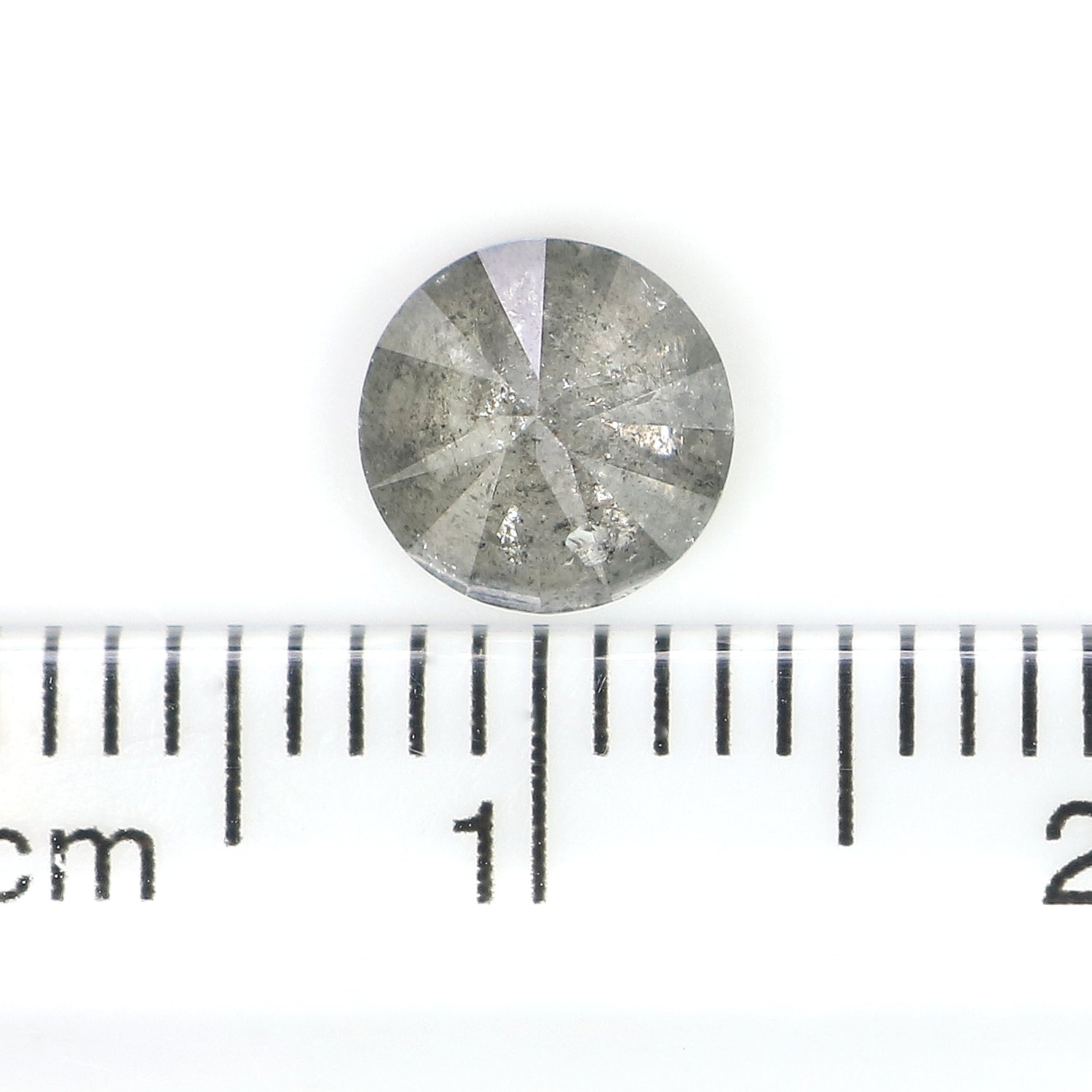 0.92 CT Natural Loose Round Shape Diamond Salt And Pepper Round Cut Diamond 6.20 MM Natural Loose Diamond Round Brilliant Cut Diamond LQ1201