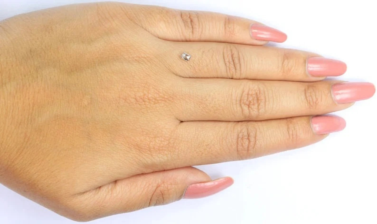 0.16 CT Natural Loose Kite Shape Diamond Brown Color Kite Cut Diamond 3.50 MM Natural Loose Diamond Brown Kite Shape Rose Cut Diamond NQ8088