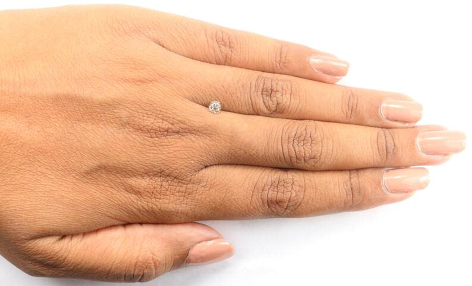 0.27 CT Natural Loose Cushion Shape Diamond Brown Color Cushion Diamond 3.60 MM Natural Brown Color Cushion Brilliant Cut Diamond NQ1165