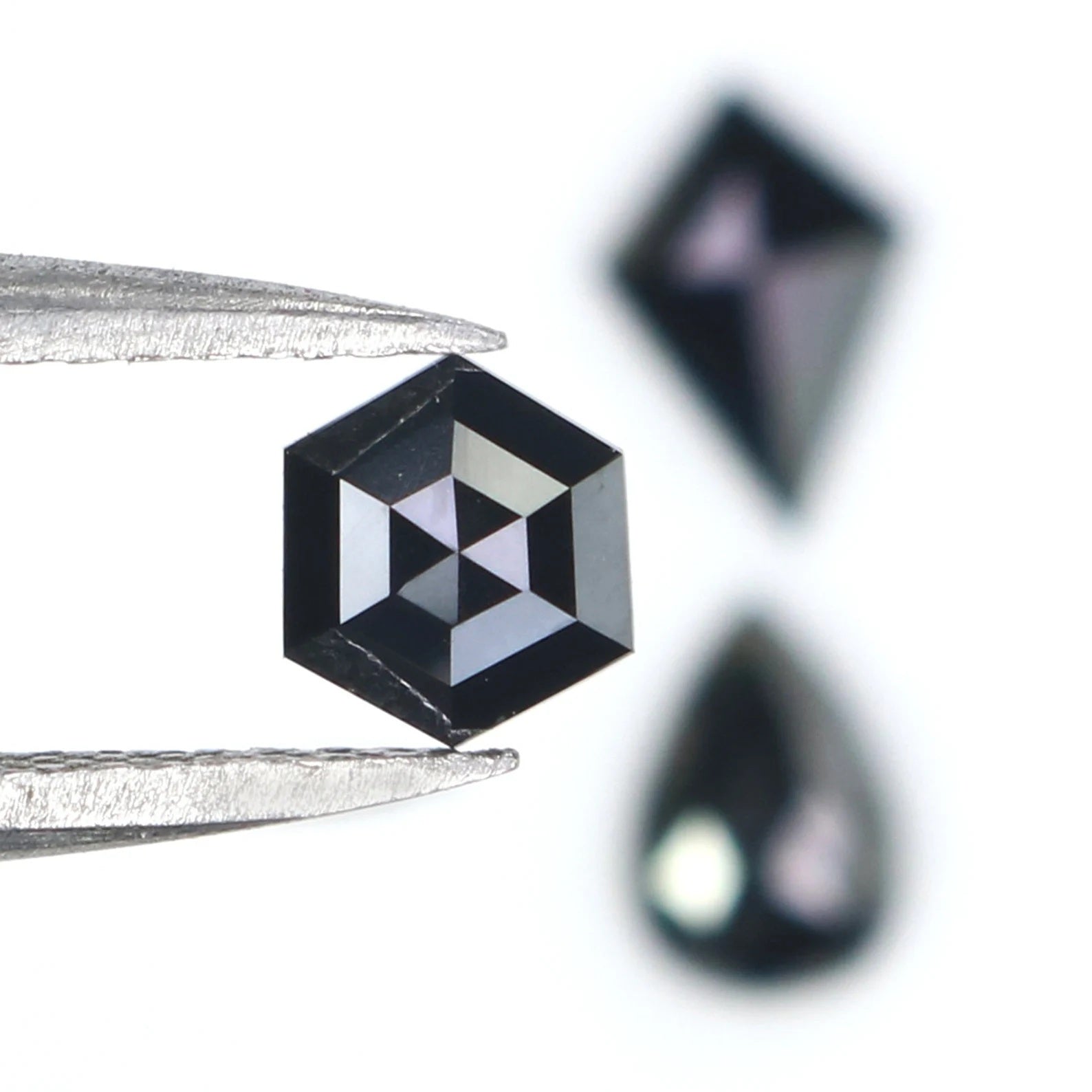 Natural Loose Mix Shape Diamond, Natural Loose Diamond, Black Color Mix Shape Diamond, Mix Shape Cut Diamond, 0.89 CT Mix Shape KDN2284