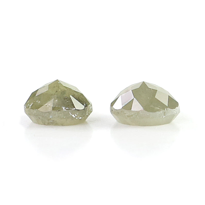 0.88 CT Natural Loose Round Rose Cut Diamond Grey Color Round Shape Diamond 4.30 MM Natural Loose Grey Color Round Rose Cut Diamond L6383