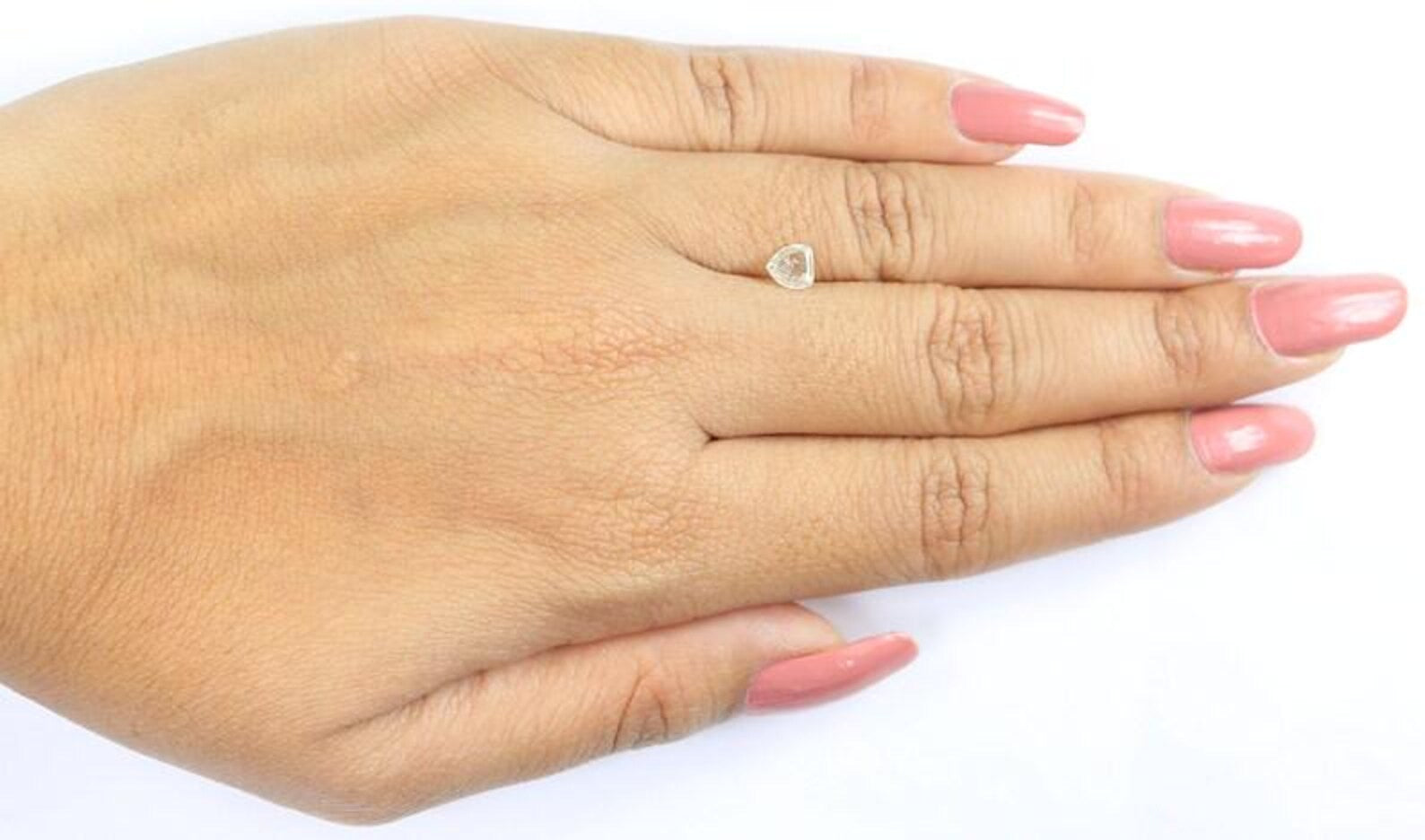 0.39 CT Natural Loose Heart Shape Diamond Yellow Color Heart Cut Diamond 5.00 MM Natural Diamond Grey Color Heart Rose Cut Diamond NQ7375