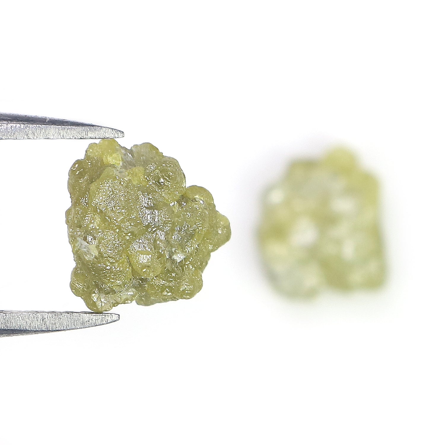 5.21 CT Natural Loose Rough Shape Diamond Yellow Color Rough Uncut Diamond 8.55 MM Natural Yellow Diamond Rough Irregular Cut Diamond LQ3371