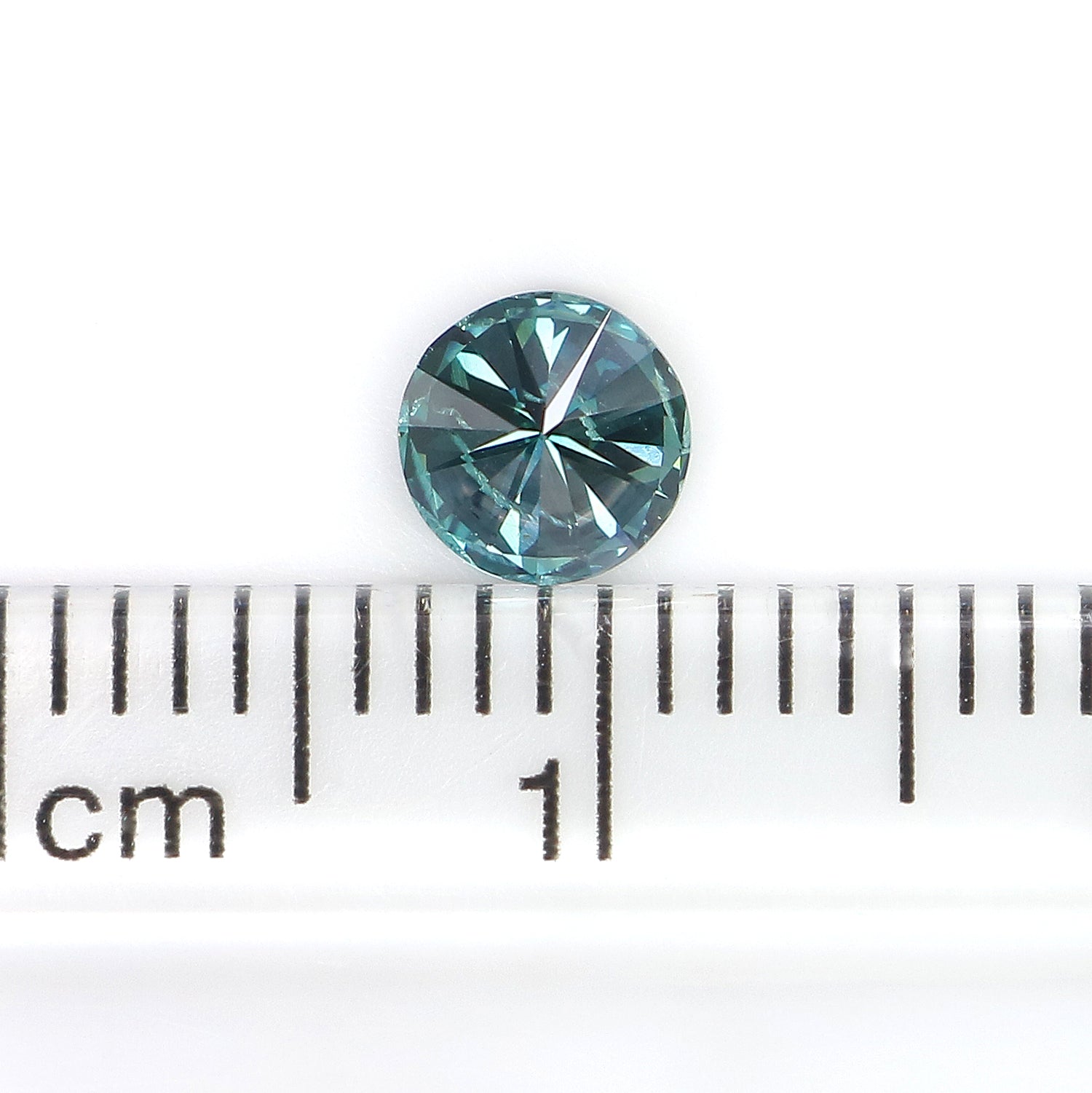 0.42 Ct Natural Loose Round Shape Diamond Blue Round Cut Diamond 4.85 MM Natural Loose Diamond Blue Color Round Brilliant Cut Diamond LQ001