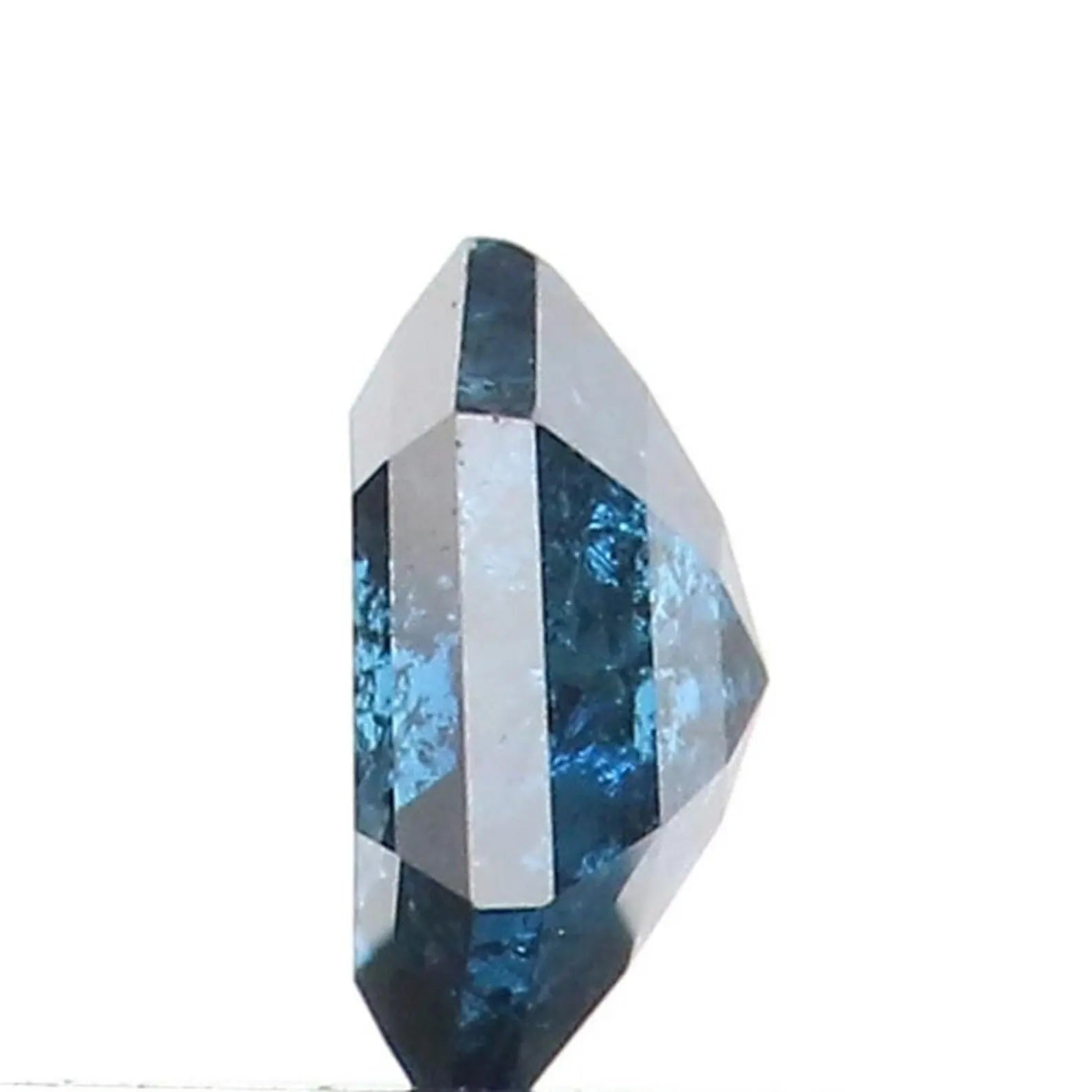 0.34 CT Natural Loose Hexagon Shape Diamond Blue Color Hexagon Cut Diamond 5.05 MM Natural Loose Blue Color Hexagon Rose Cut Diamond NQ209