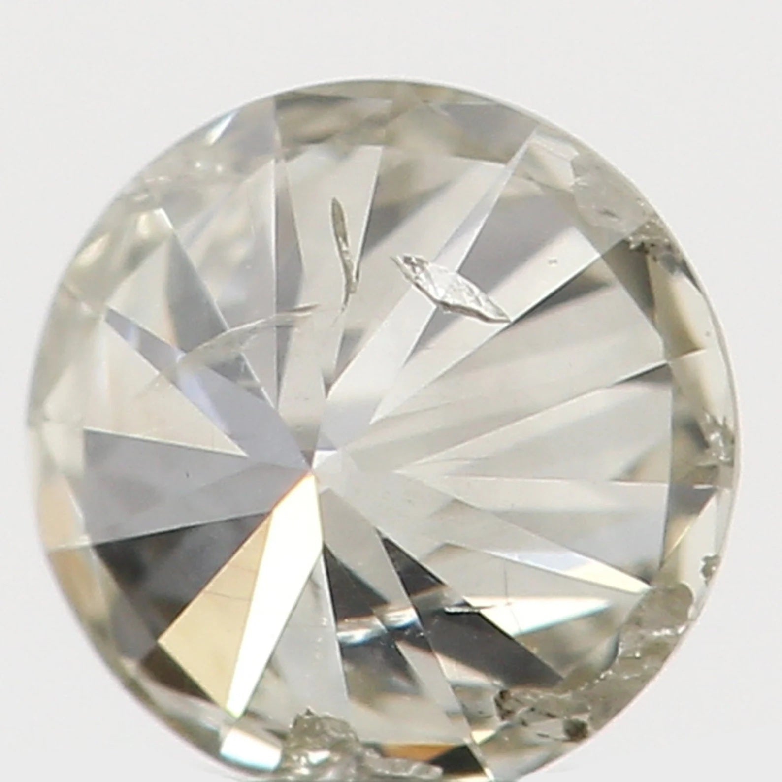 0.170 Ct Natural Loose Round Shape Diamond Brown Color Round Cut Diamond 3.50 MM Natural Loose Diamond Round Brilliant Cut Diamond N7816