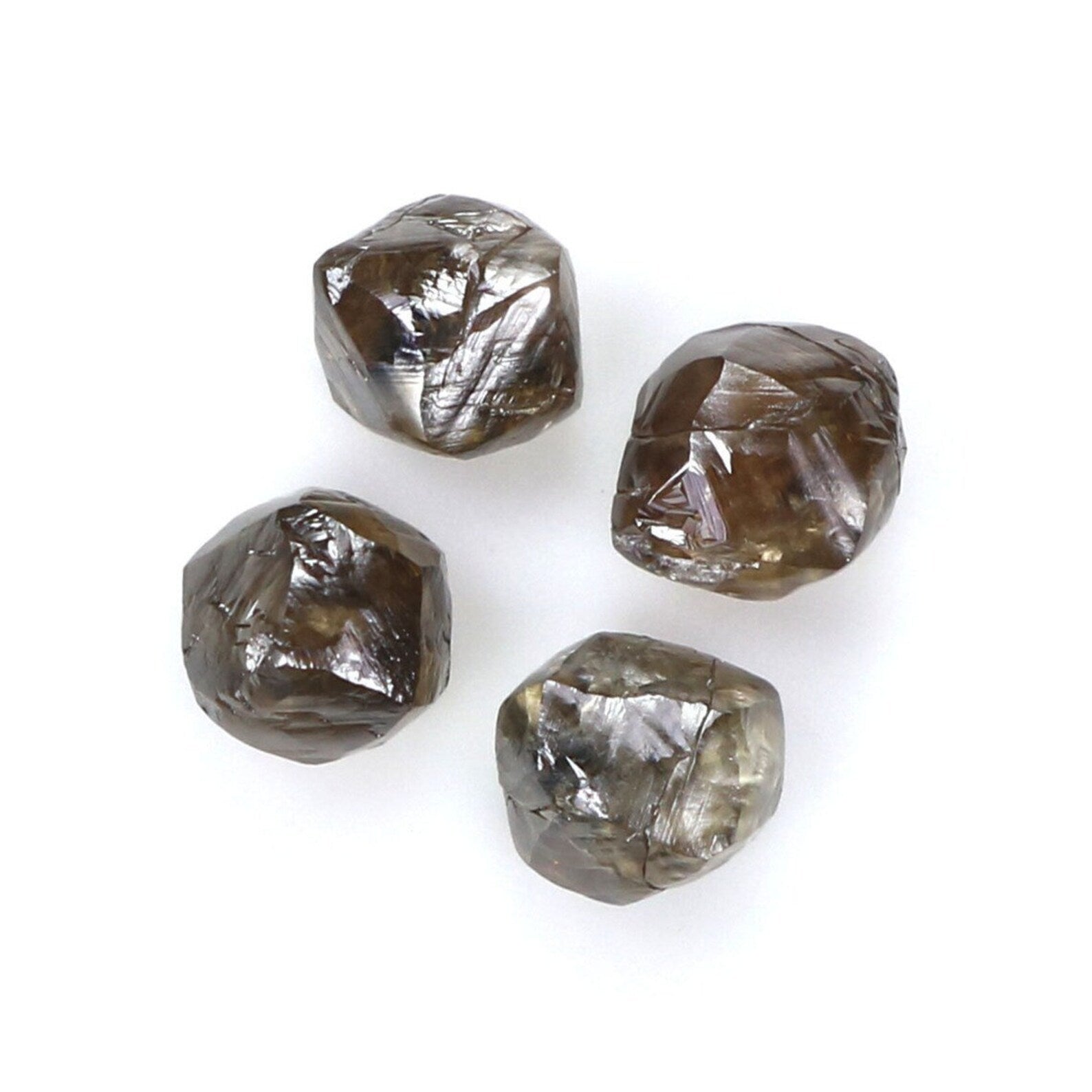 2.28 CT Natural Loose Rough Diamond Brown Color Rough Diamond 4.00 MM Natural Diamond Brown Color Irregular Cut Rough Shape Diamond NQ9050