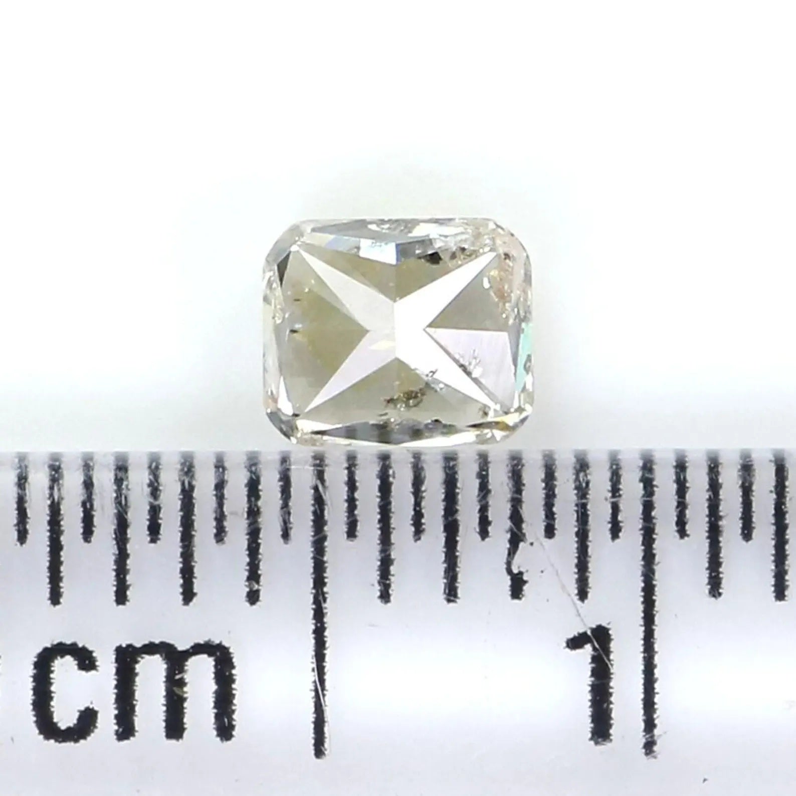 0.39 CT Natural Loose Cushion Shape Diamond White- I Color Cushion Diamond 4.10 MM Natural White Color Cushion Brilliant Cut Diamond NQ7475