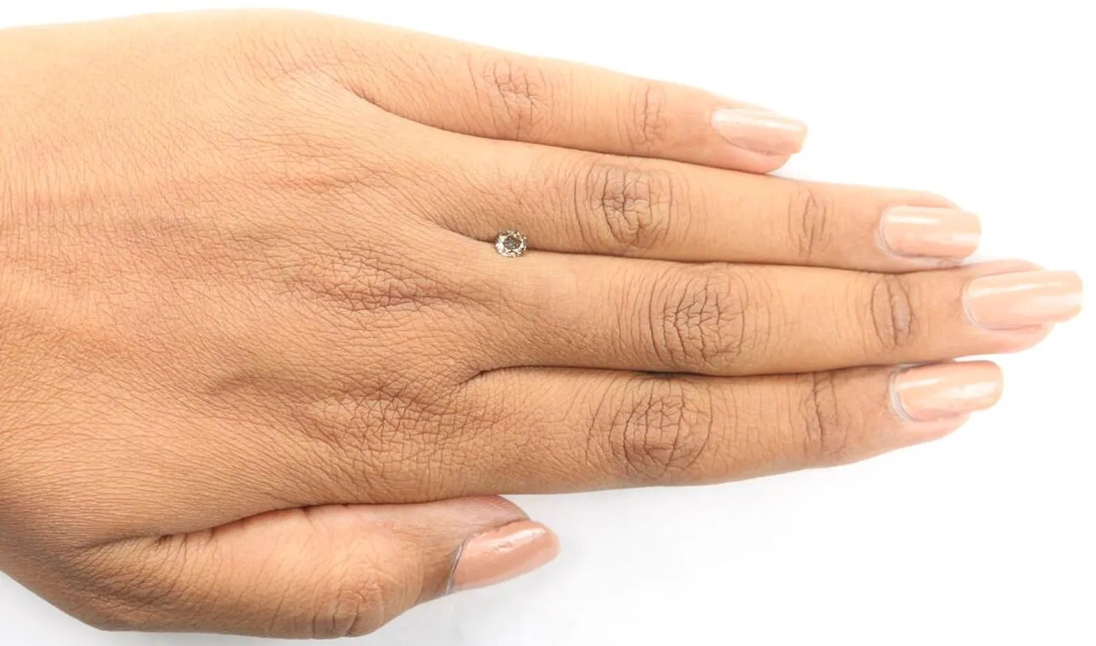 0.27 CT Natural Loose Oval Shape Diamond Brown Color Oval Cut Diamond 4.35 MM Natural Loose Brown Color Oval Brilliant Cut Diamond NQ1189