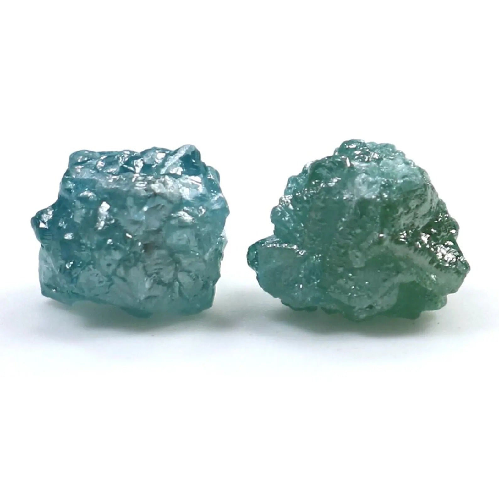 2.72 CT Natural Loose Rough Shape Diamond Blue Color Rough Irregular Cut Diamond 6.55 MM Natural Loose Diamond Rough Uncut Diamond NQ441