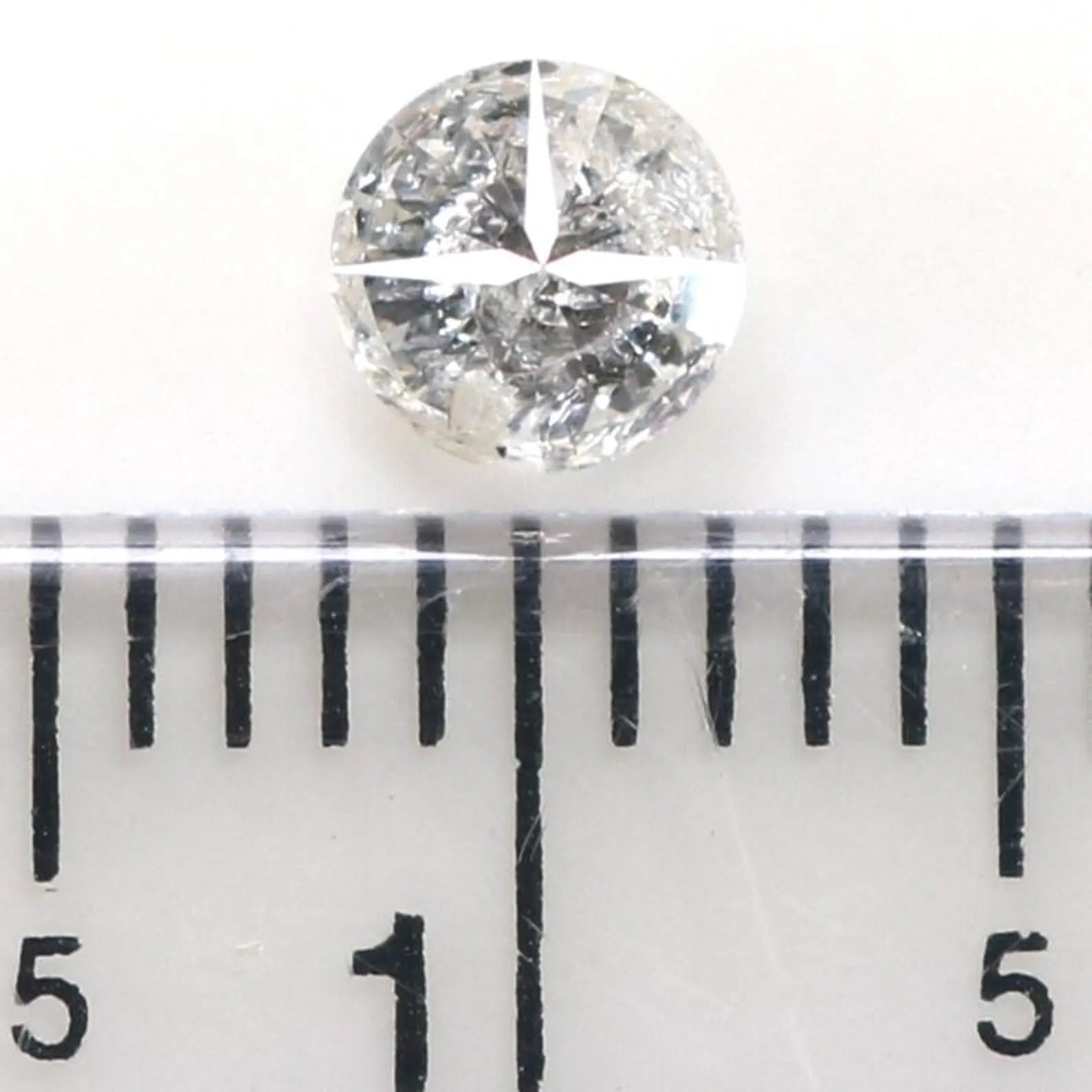 0.31 CT Natural Loose Round Shape Diamond White - H Color Round Cut Diamond 4.30 MM Natural Loose Diamond Round Brilliant Cut Diamond NQ1856